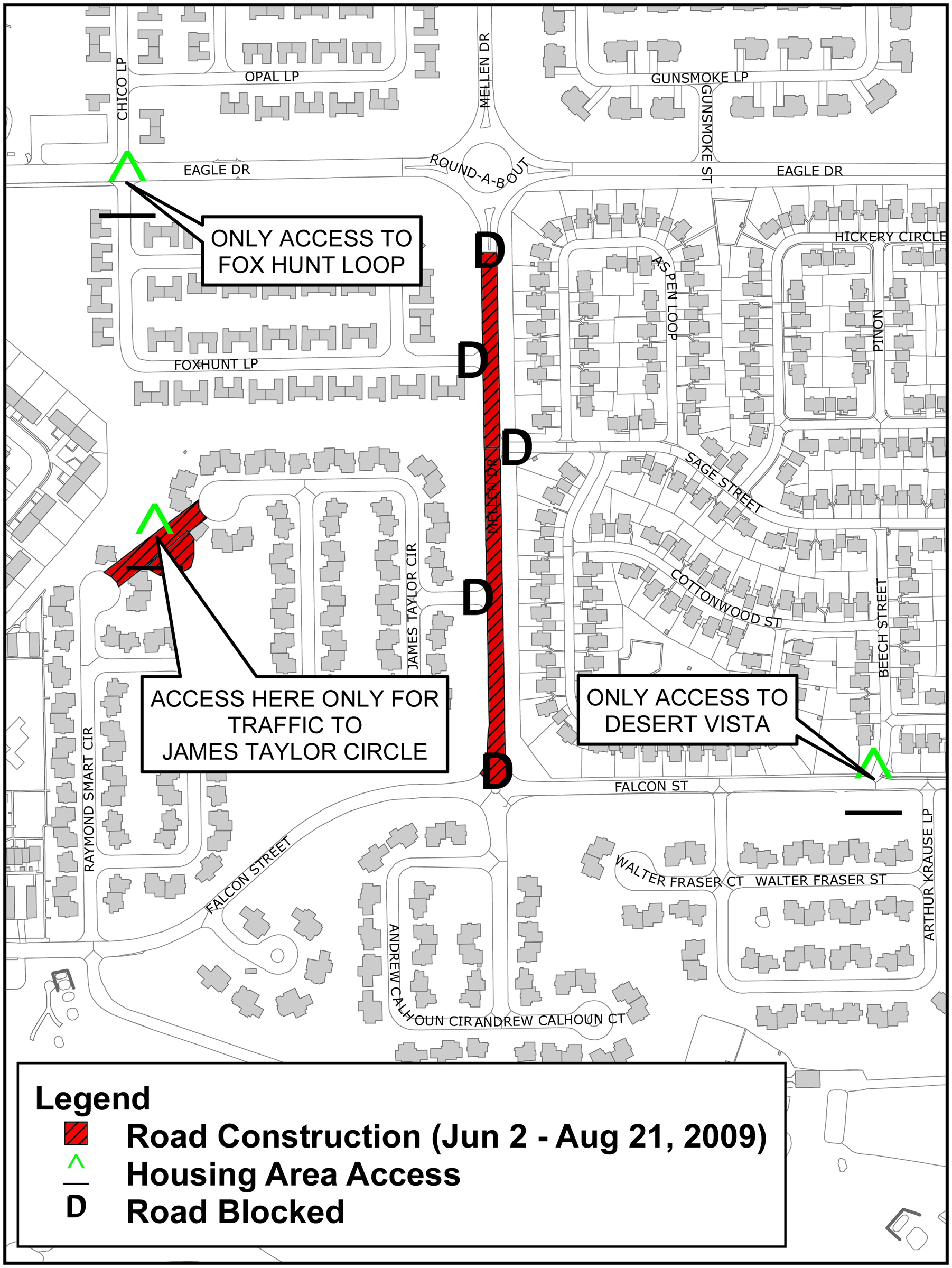 Base housing roads to be improved > Mountain Home Air Force Base