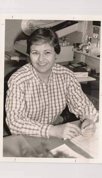 Chief Master Sgt. Jackie Mayer, currently (2009) the chief of education and training for the 433rd Mission Support Squadron. (Photo information provided by Chief Master Sgt. Rodney Christa, 433rd Aeromedical Evacuation Squadron) **************************************************************************************************** 433rd Airlift Wing: Photographic images found in the Alamo Wing archives are online and we want YOU to help identify them. Take a glimpse through our history and see if you recognize someone from the past. If you recognize someone, please email us the image number and your comments, so we can validate and update the information. You will be credited for the information you provide. Send your responses to: 433AW.PA@lackland.af.mil or 433AW.HO@lackland.af.mil with subject line Project Rewind. 