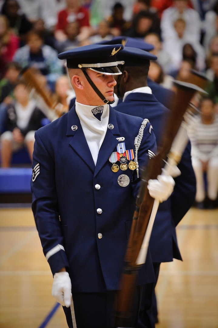 air force honor guard uniform