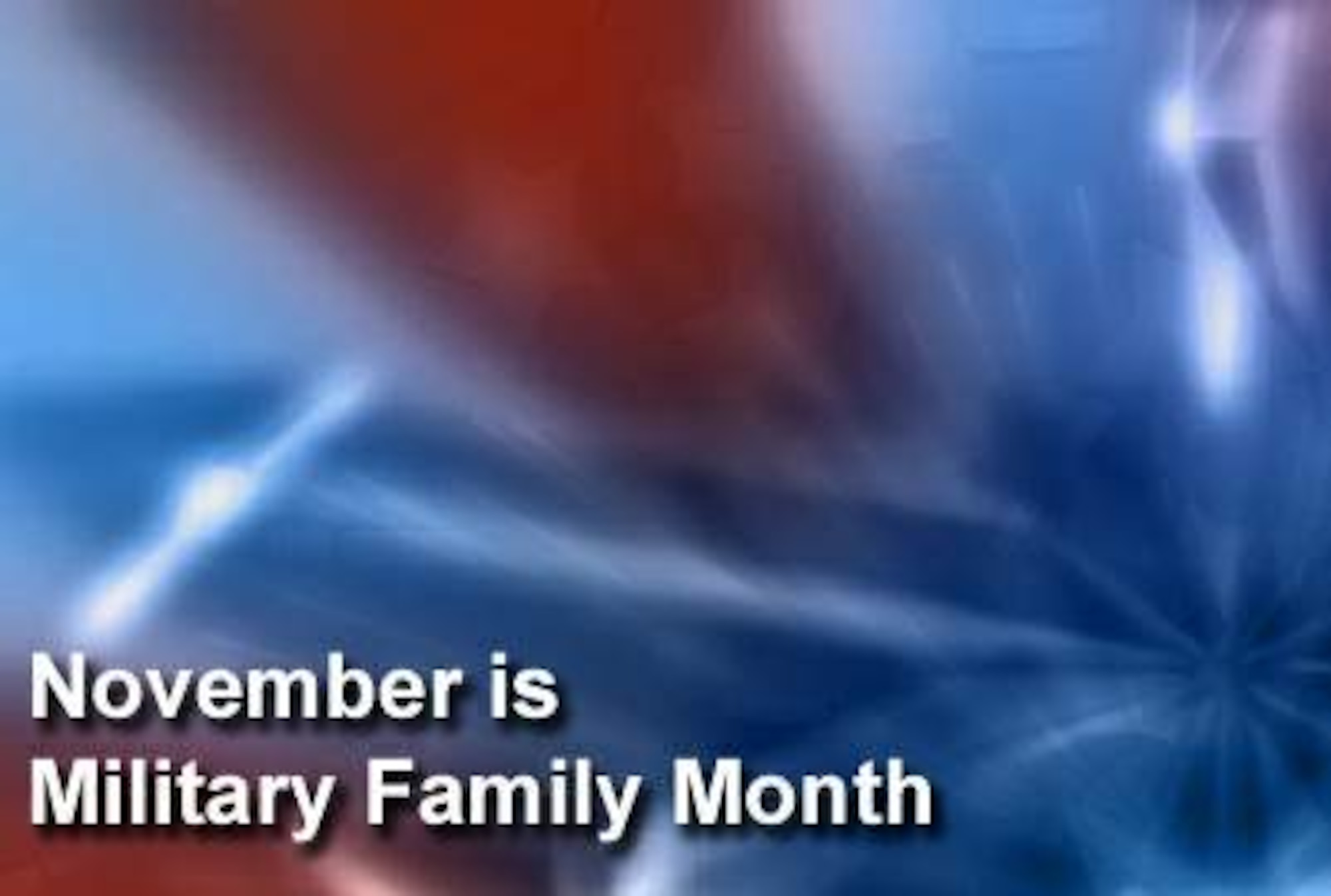 President Barack Obama pledged his support of military members and their families and said Americans have a "solemn obligation" to preserve their well-being in his proclamation declaring November as Military Family Month. (U.S. Air Force graphic)