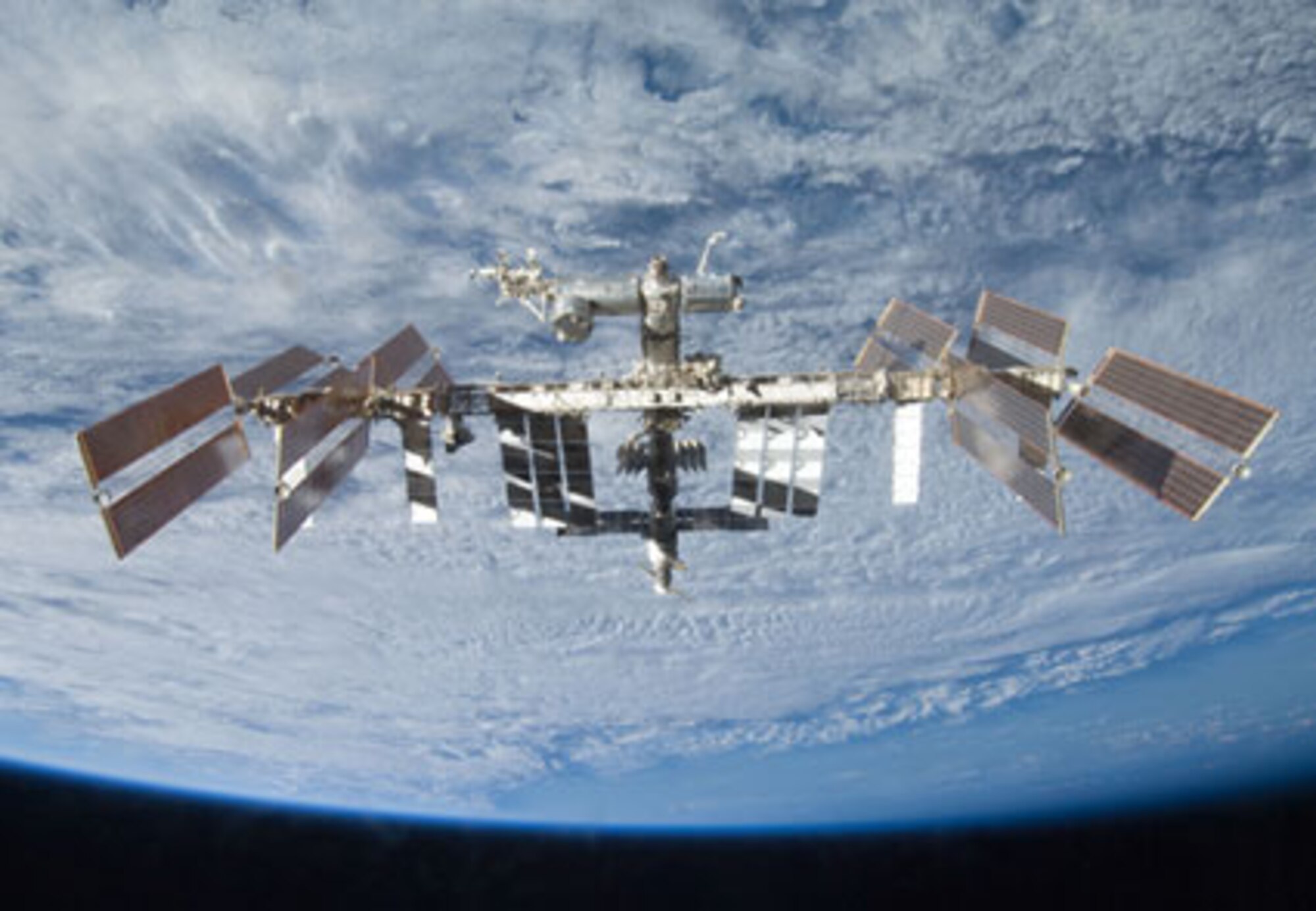 A view of the International Space Station. (Photo courtesy of NASA)