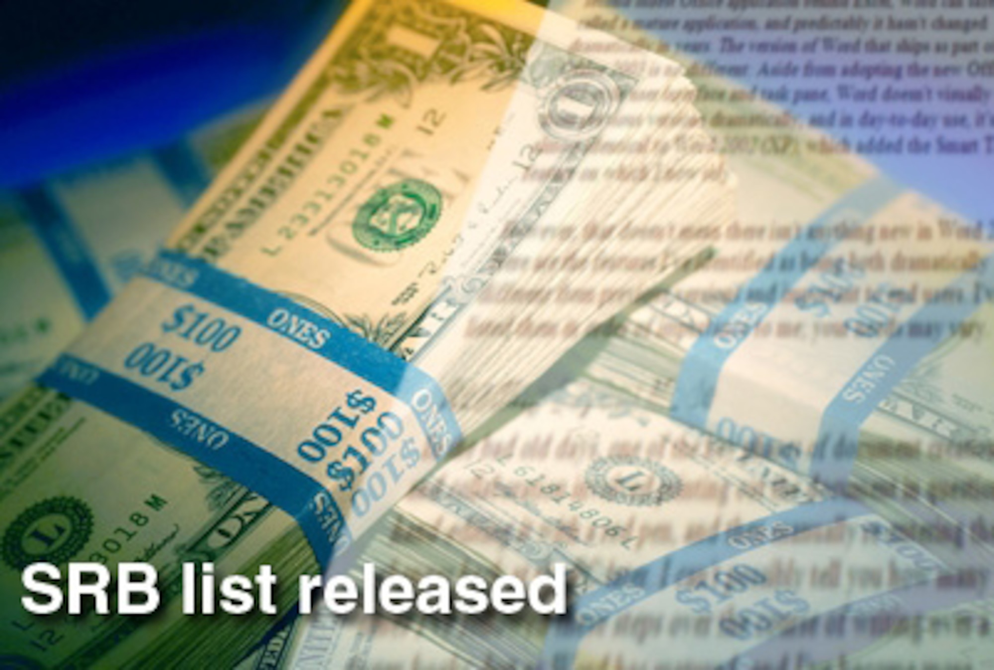 Officials release new selective reenlistment bonus list > Air Force