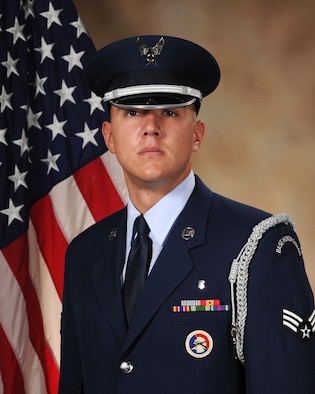 The U.S. Air Force Honor Guard selected Senior Airman Chance Borgeson, 17th Medical Group, Public Health journeyman. Airman Borgeson will join the Air Force Honor Guard team in February 2010. 