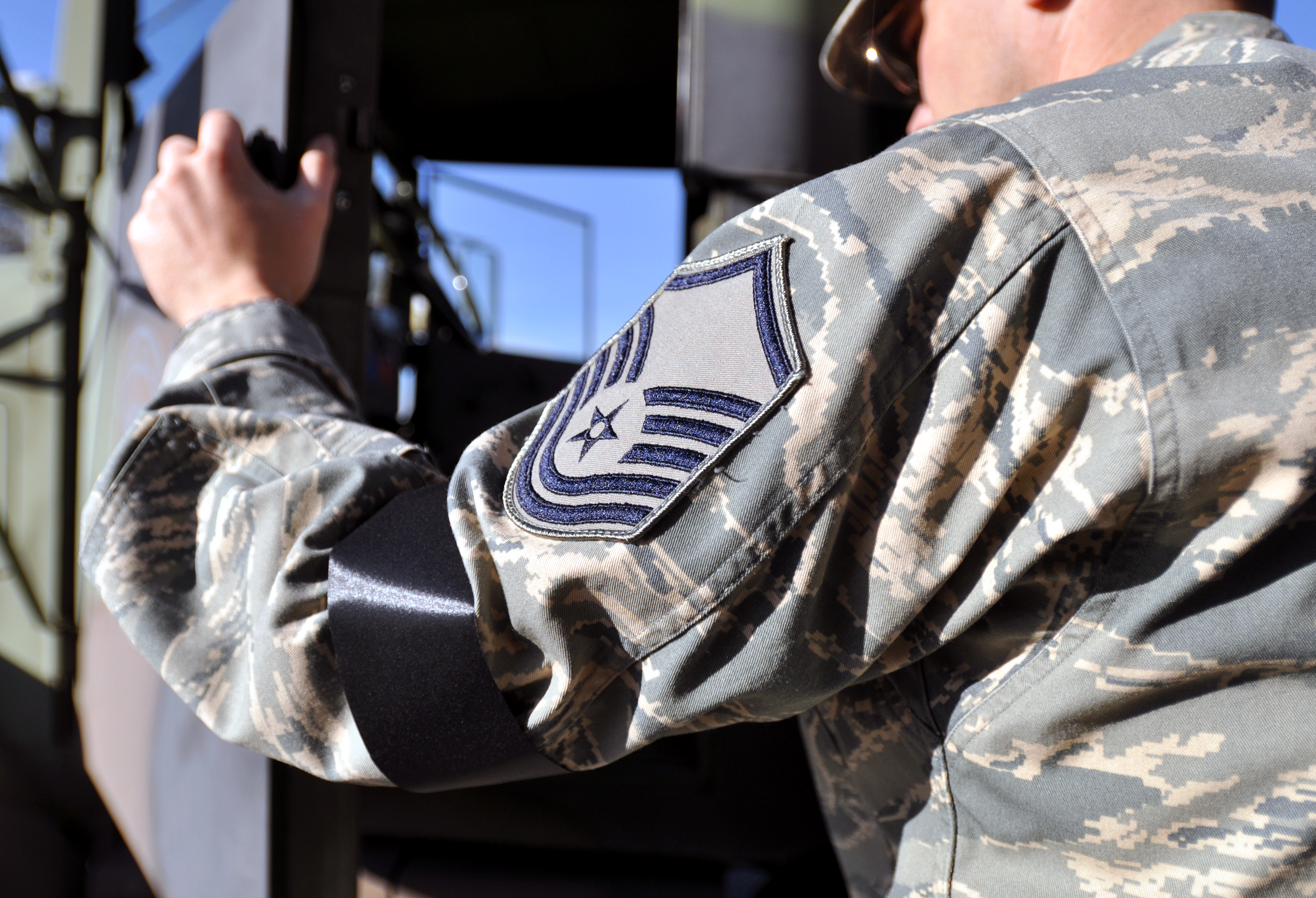 what does wearing black air forces mean