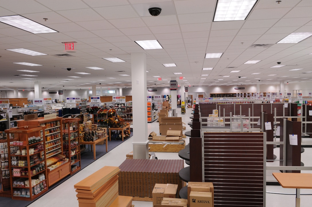 The new 64,000-square-foot exchange complex at the Marine Corps Air Station in Yuma, Ariz., will feature a food court, a barber shop, a laundromat and a dry cleaners. The grand opening of the new exchange will take place over four days, Nov. 18-21, 2009.