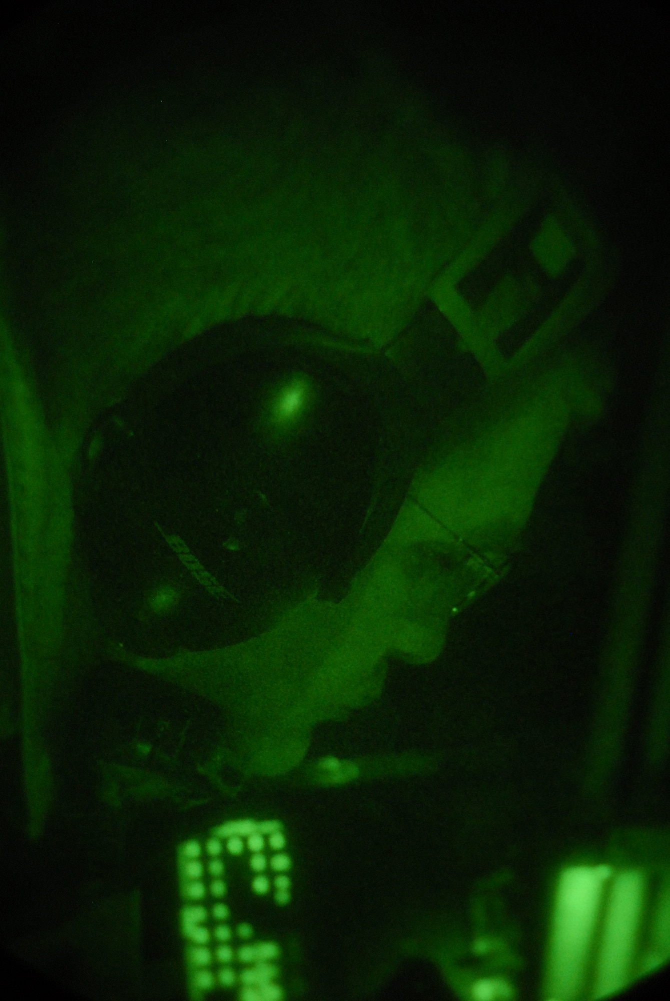Technical Sergeant Mark W. Brophy, an in flight refueling specialist from the 157th Air Refueling Wing, Pease Air National Guard Base, New Hampshire refuels F-22 Raptors from the 1st Fighter Wing, Langley Air Force Base Virginia on November 7, 2009.  They are participating in a Coronet East mission which deploys six F-22 Raptors to Moron Air Base, Spain.  Six 1st FW F-22A Raptors are participating in bilateral training with Coalition partners from Nov. 15 to Dec. 10.  The event marks the first deployment eastbound of the F-22 Raptors to the Central Command Area of Responsibility at Al Dafra Air Base, United Arab Emirates.   (U.S. Air Force photo/Staff Sgt. Curtis J. Lenz)