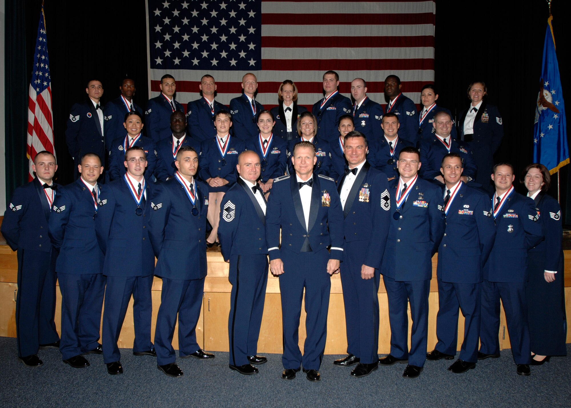 Congratulations to the senior airmen who graduated Airman Leadership School Oct, 29, 2009 at McConnell Air Force Base, Kan. (U.S. Air Force photo/ Senior Airman Laura Suttles)