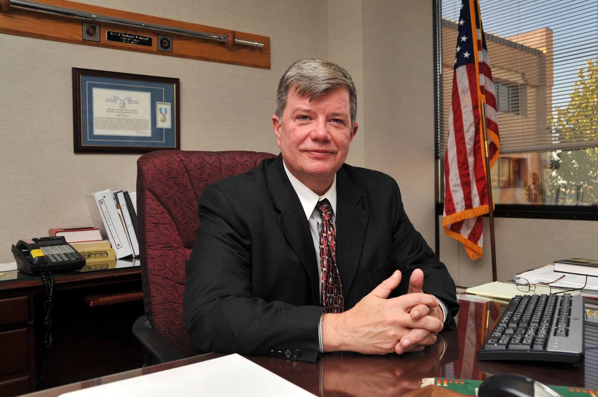 William C. Redmond, Air Force Safety Center executive director, Kirtland Air Force Base, New Mexico.  U.S. Air Force photo by Elizabeth Martinez