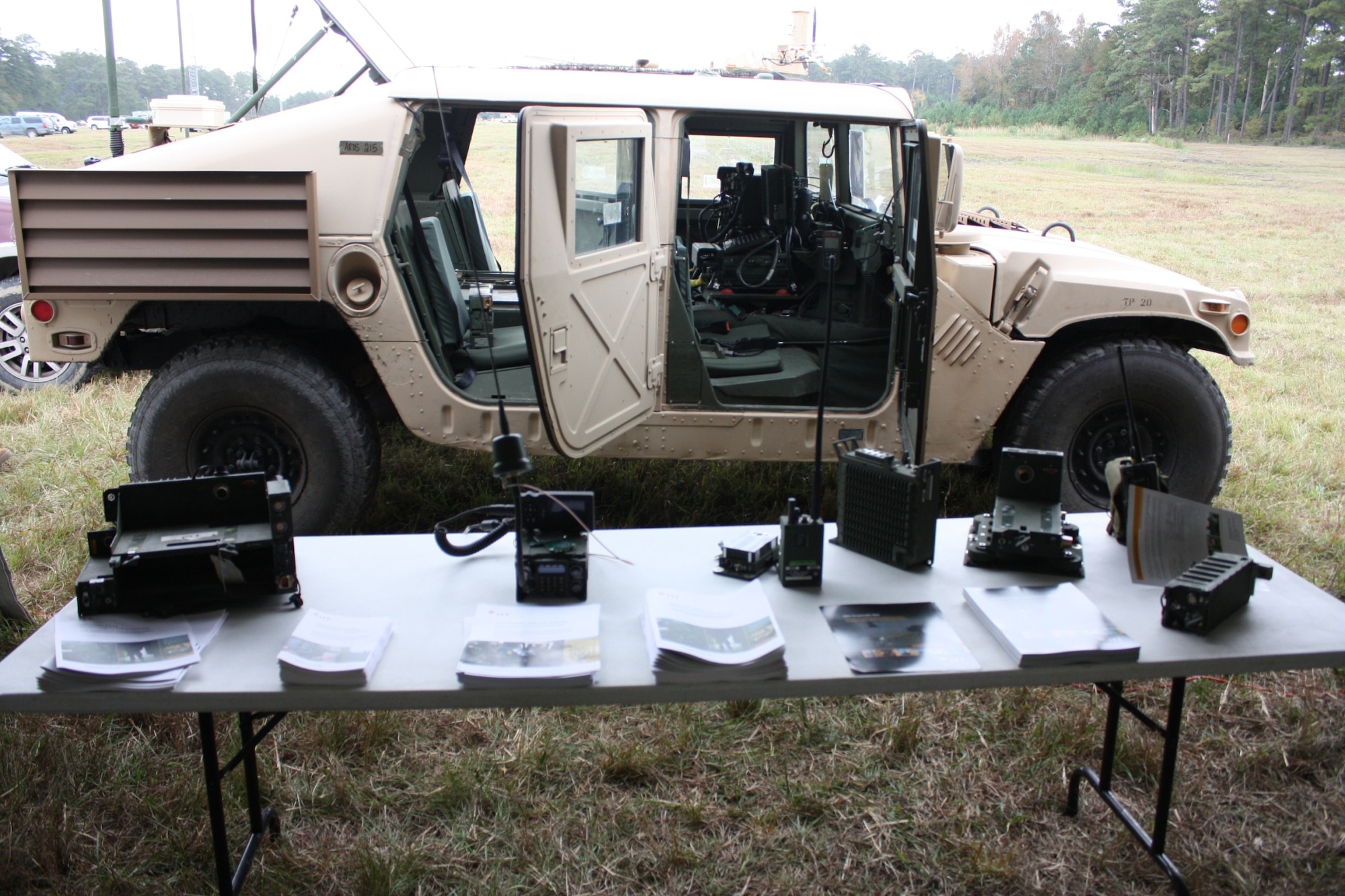 Combat identification technologies on display during Bold Quest 09 at Camp Lejeune, N.C. (U.S. Air Force photo by  Casey Bain)