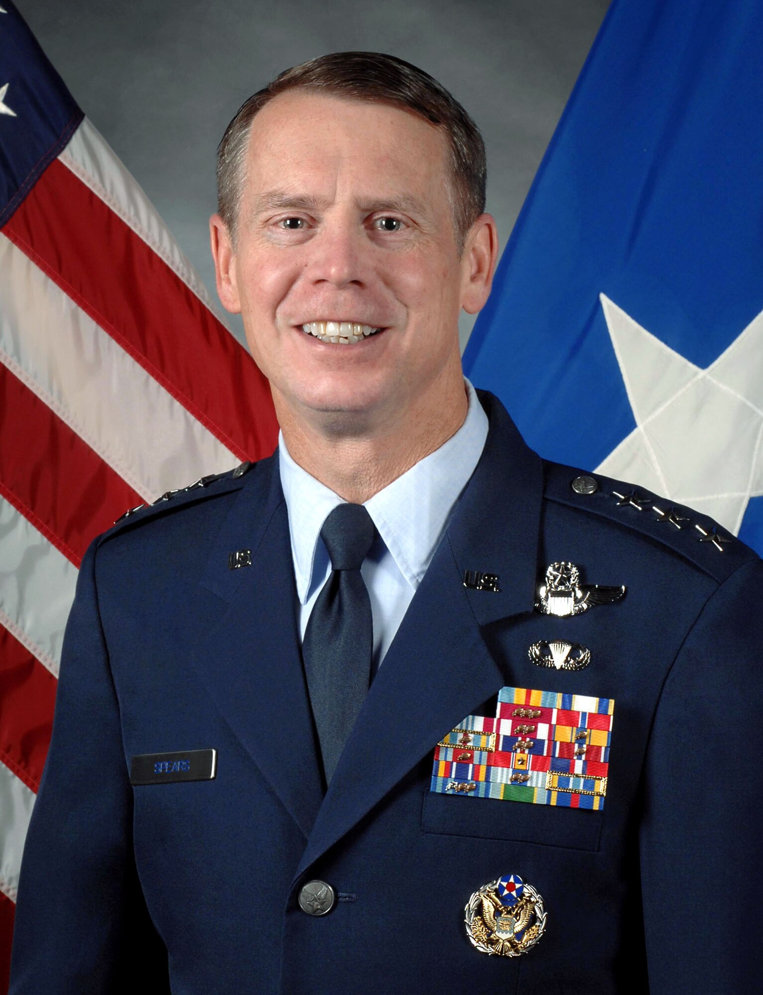 LIEUTENANT GENERAL GLENN F. SPEARS > Air Force > Biography Display