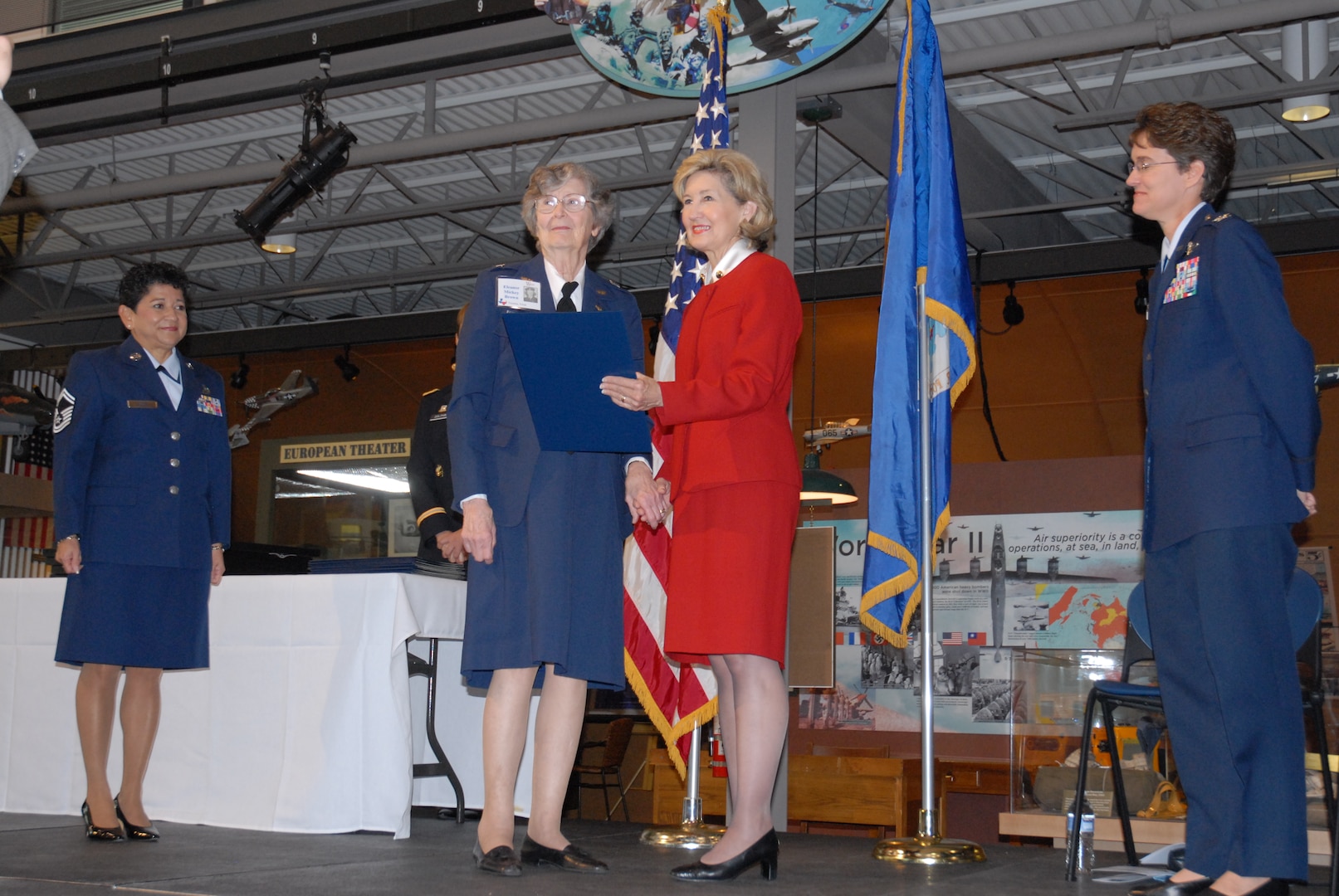 Brown Presents Signed Copy of Congressional Medal Legislation to