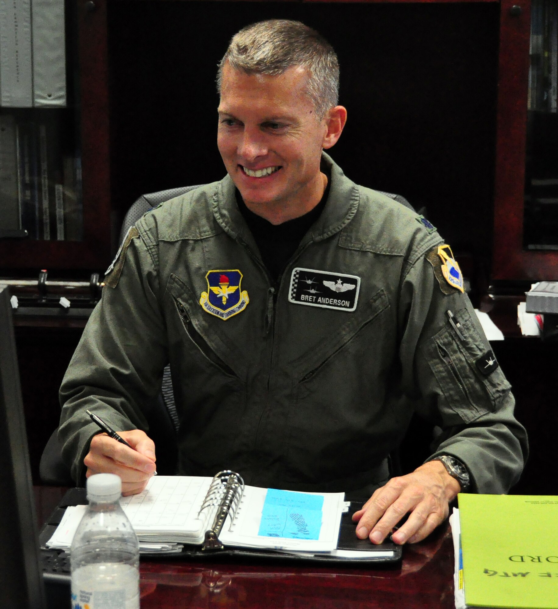 Meet Lt. Col. Anderson > Tyndall Air Force Base > Display