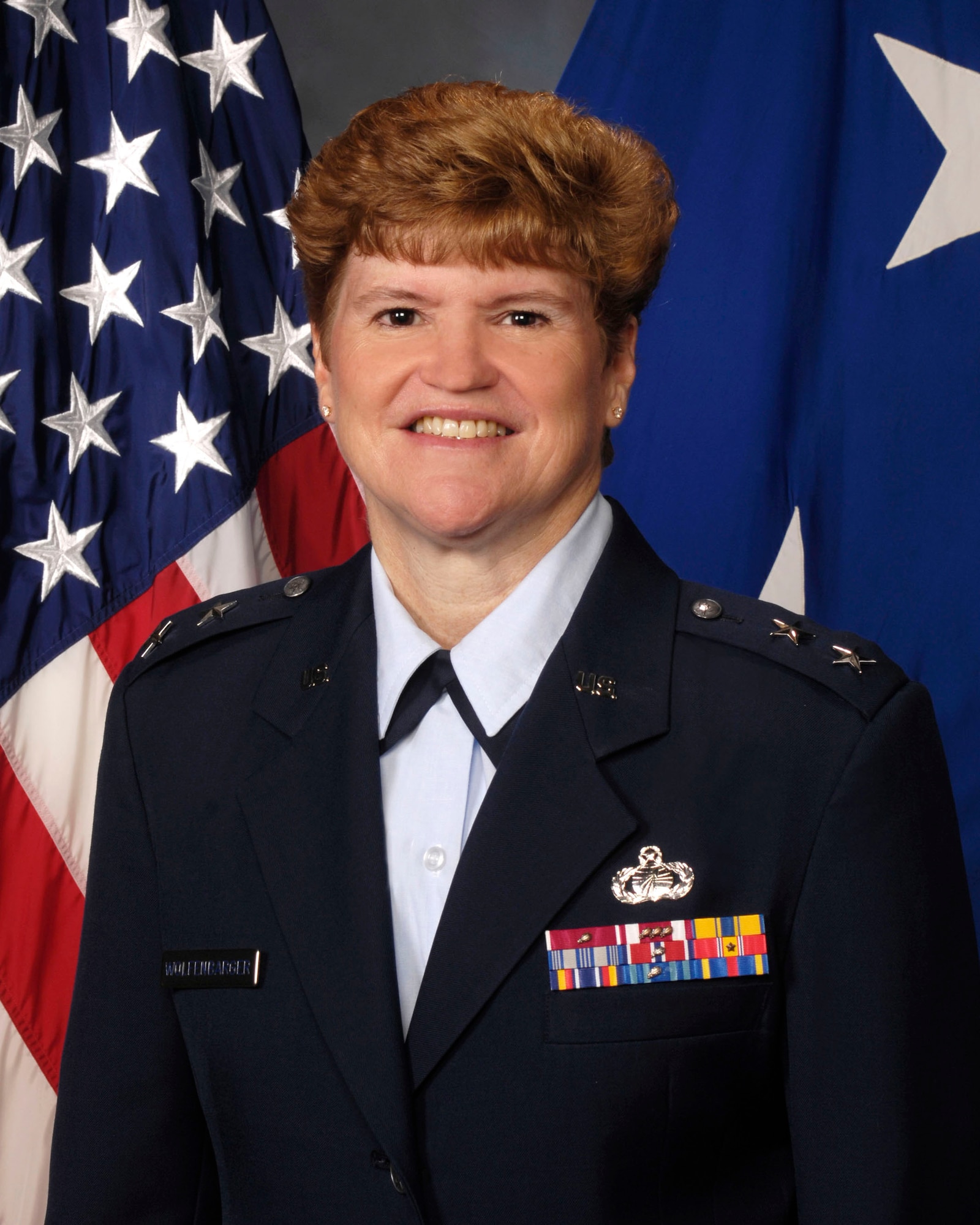 Maj. Gen. Janet Wolfenbarger currently serves as Director, Intelligence and Requirements, Headquarters Air Force Materiel Command, Wright-Patterson Air Force Base, Ohio.