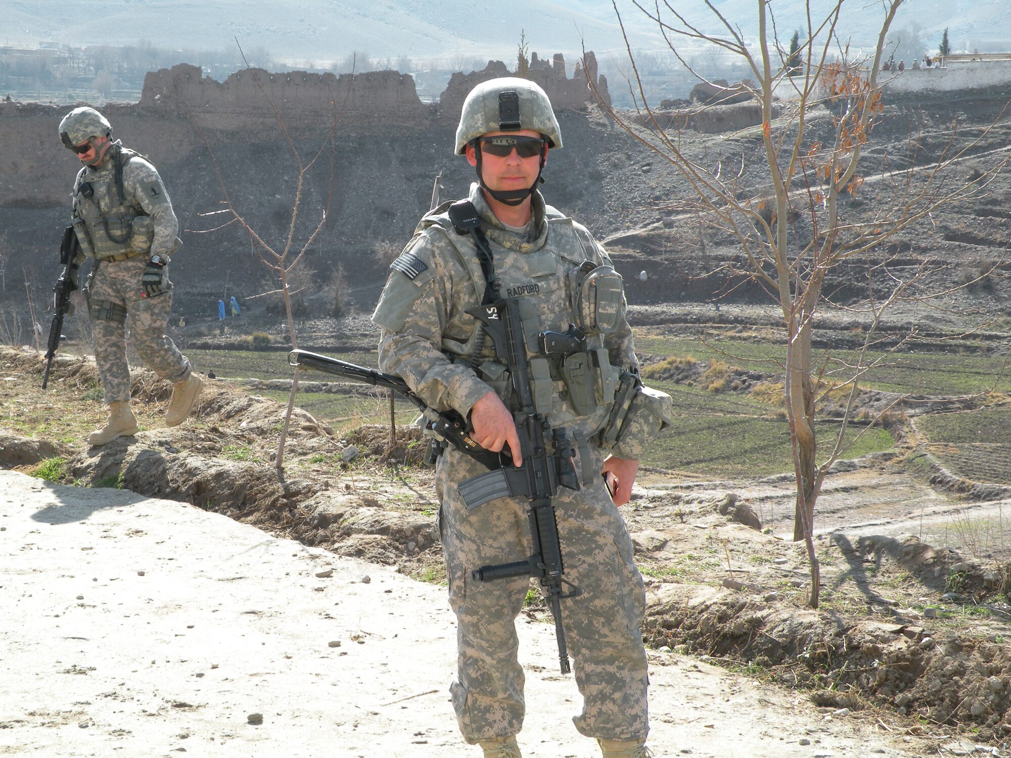 Staff Sgt. Shannon Radford, 131st Security Forces Squadron member, recently returned from a year-long Agriculture deployment with the Army National Guard. (courtesy photo)