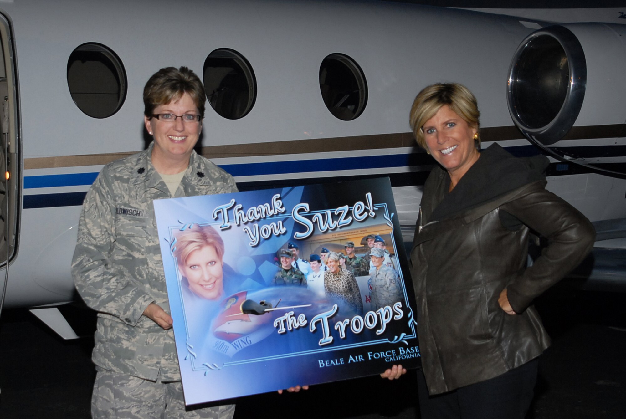 940th Wing hosted Internationally acclaimed personal financial advisor Suze Orman at Beale Air Force Base during the November UTA. Orman spoke to Reservists, their spouses, and 9th Reconnaissance Wing active duty members on the importance of financial readiness in conjunction with the Air Force Year of the Family. 