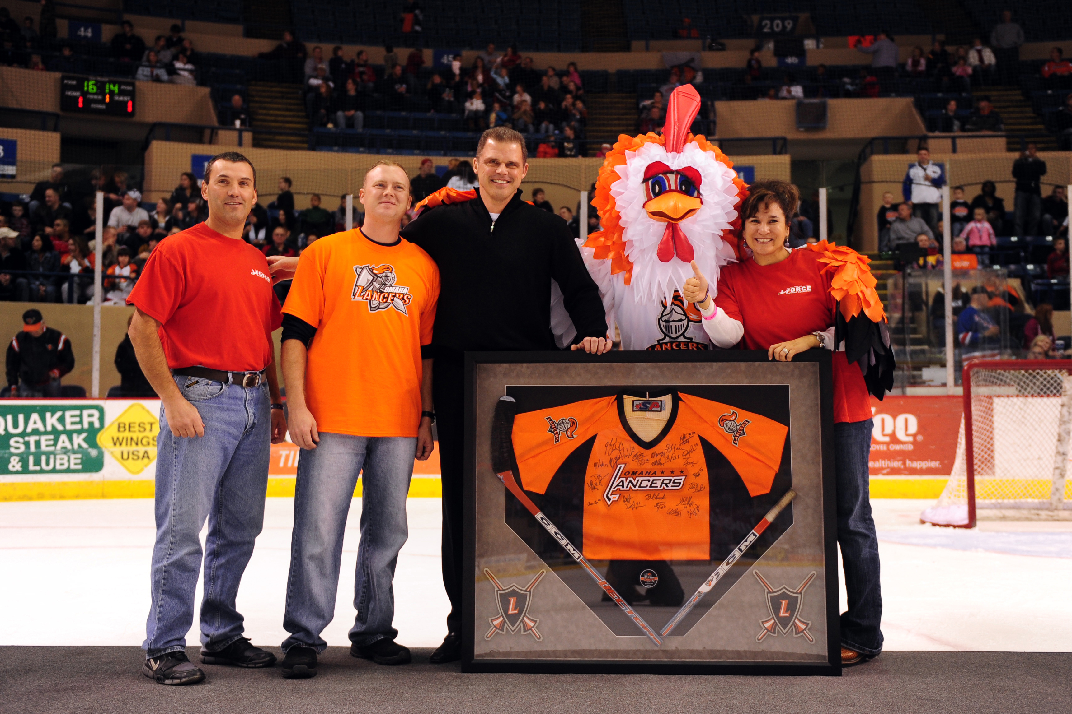 Omaha Lancers honor military > Offutt Air Force Base > News