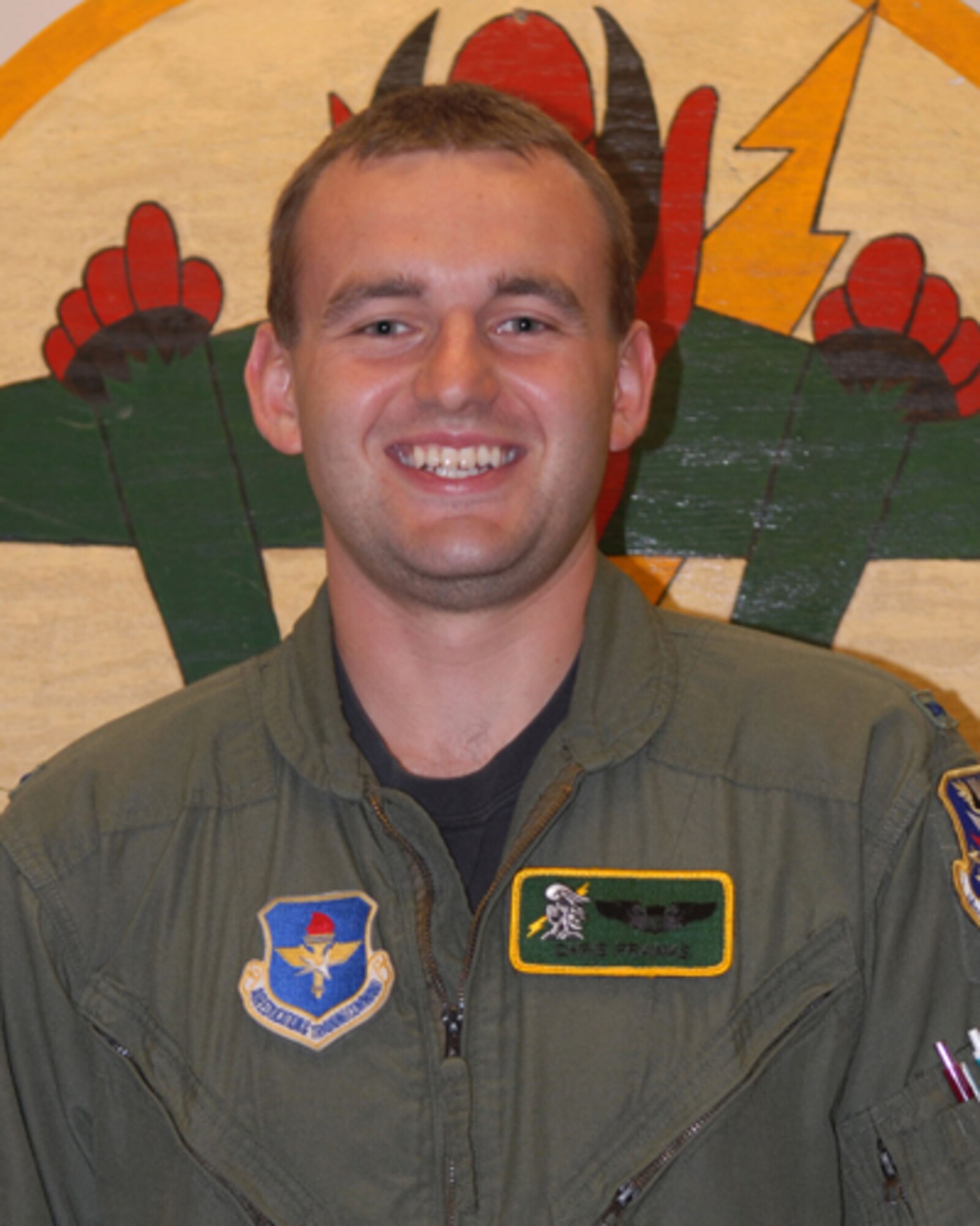 1st Lt. Christopher Franks graduated the Introduction to Fighter Fundamentals course Nov. 17. He will fly the F-16. (U.S. Air Force photo). 
