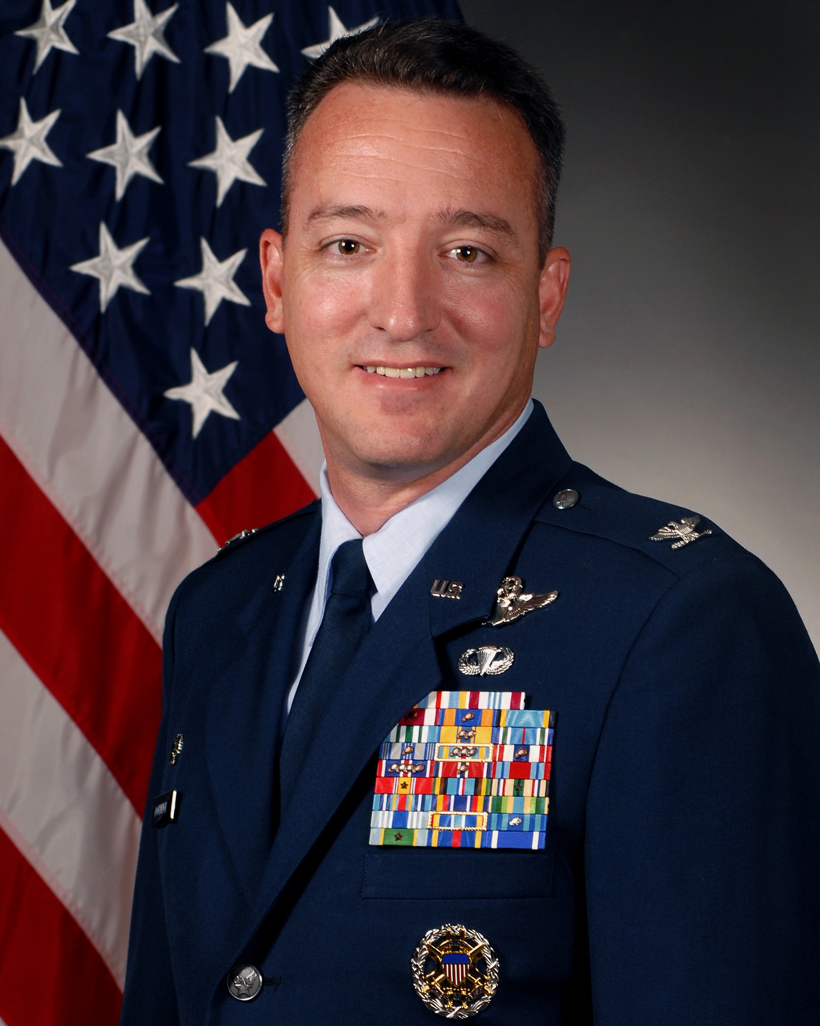 Col. Patrick Mordente, 314th Operations Group commander
