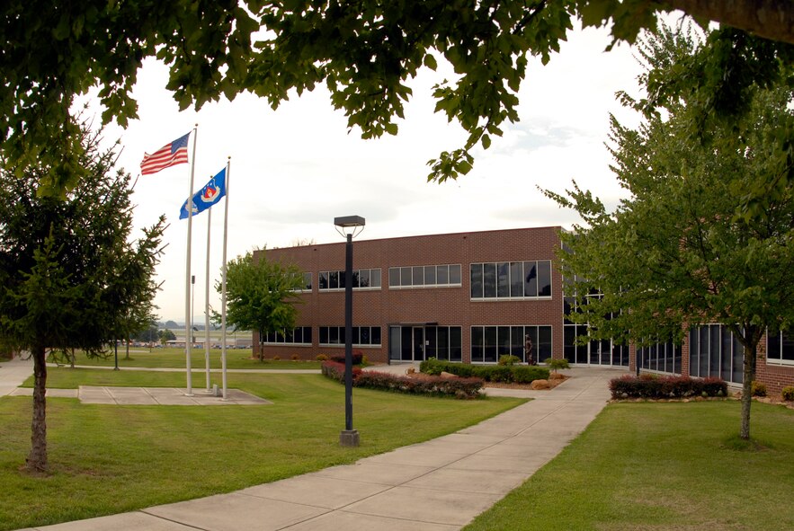 McGHEE TYSON ANGB, Tenn. -- Patriot Hall on the campus of The I.G. Brown Air National Guard Training and Education Center here, July 22, 2009. (U.S. Air Force photo by Master Sgt. Kurt Skoglund/Released)