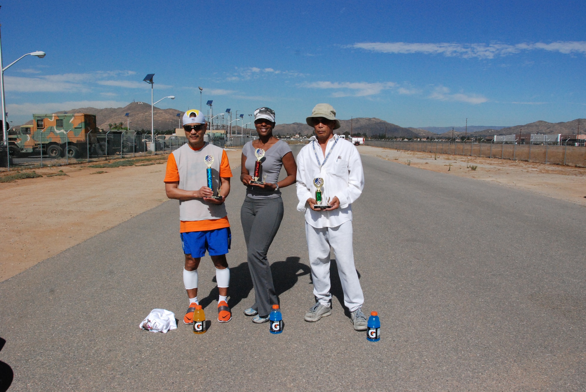 Jive Turkey 5K Walker's top 3. (U.S. Air Force photo)