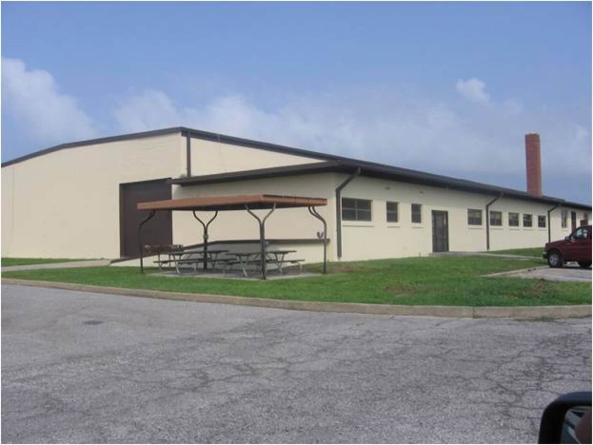 The Flight Simulator building and Aerospace Physiology received $300,000 of Recovery and Reinvestment Act money to paint the interior and exterior of their facilities. Tyndall received $23.3 million in 2009 as part of the Recovery and Reinvestment Act, a stimulus package signed by President Barack Obama on Feb 17 to jumpstart the American economy.  (U.S. Air Force courtesy photo)