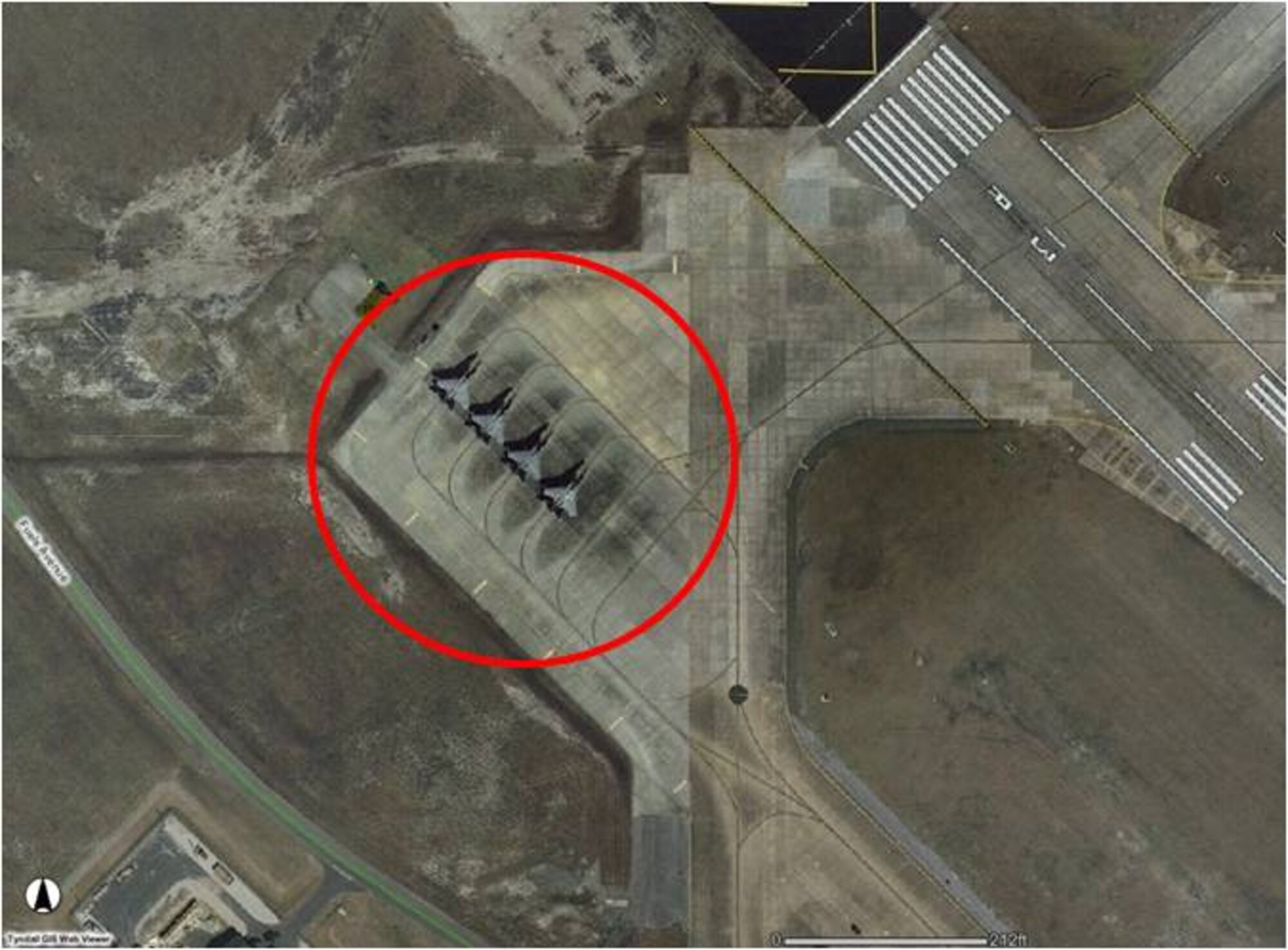 A plan to install $636,600 worth in outdoor lighting at the end of the runway will provide crew chiefs the necessary lighting to arm and de-arm the aircrafts during nighttime operations. The current portable lighting poses a hazard to taxiing aircraft. Tyndall received $23.3 million in 2009 as part of the Recovery and Reinvestment Act, a stimulus package signed by President Barack Obama on Feb 17 to jumpstart the American economy. (U.S. AIr Force courtesy photo)