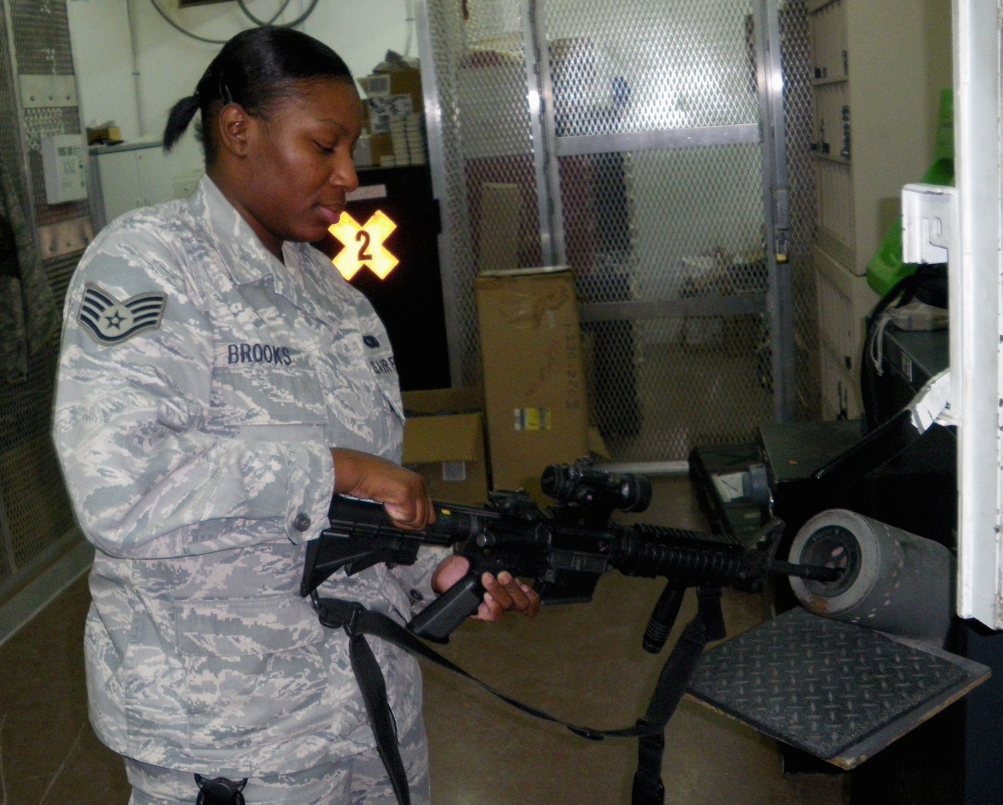 Warrior of the Week: Staff Sgt. Loletha Brooks.