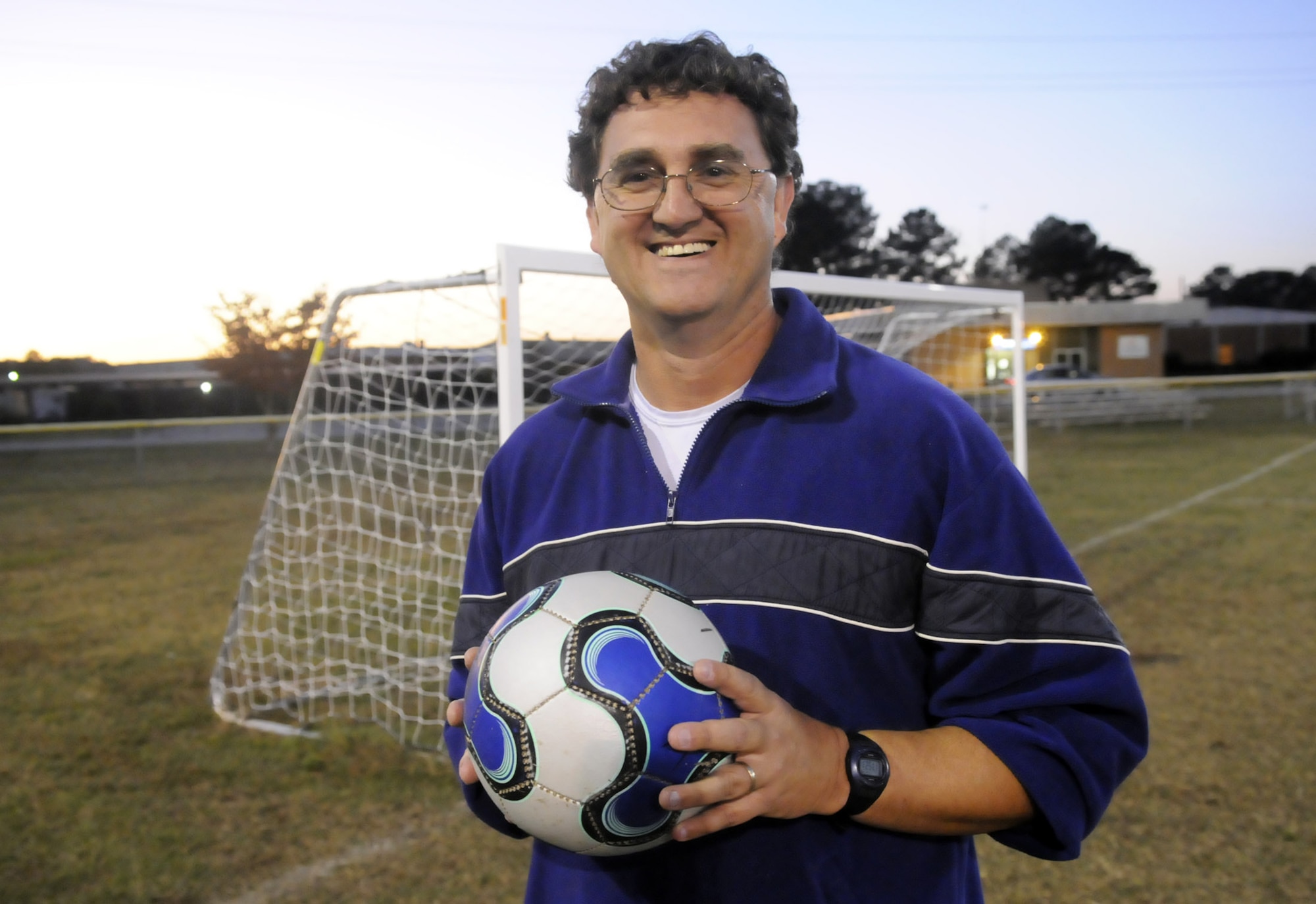 Don Wendland was named the 2009 National Alliance of Youth Sports Coach of the year. U. S. Air Force photo by Sue Sapp