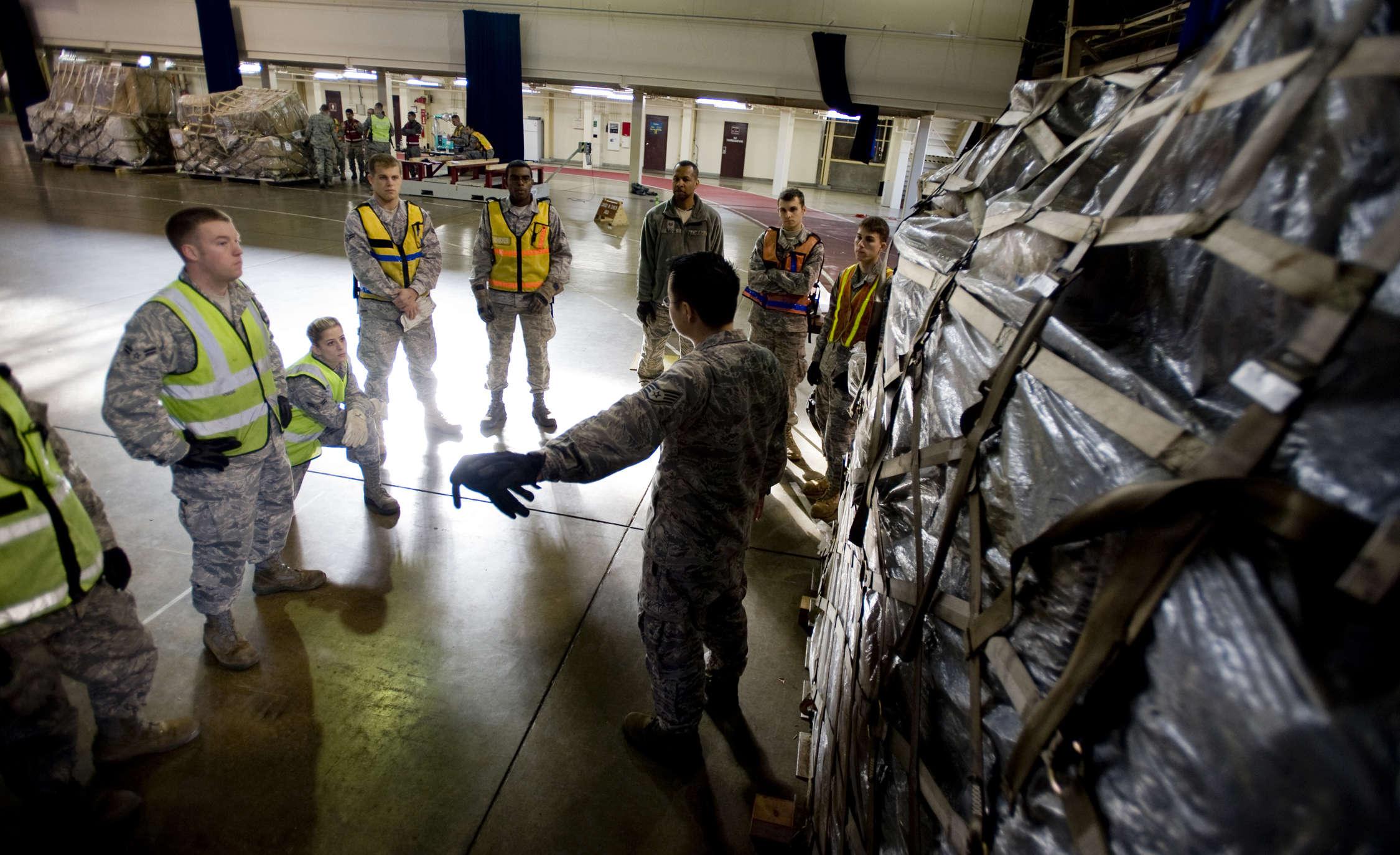 Cargo deployment function