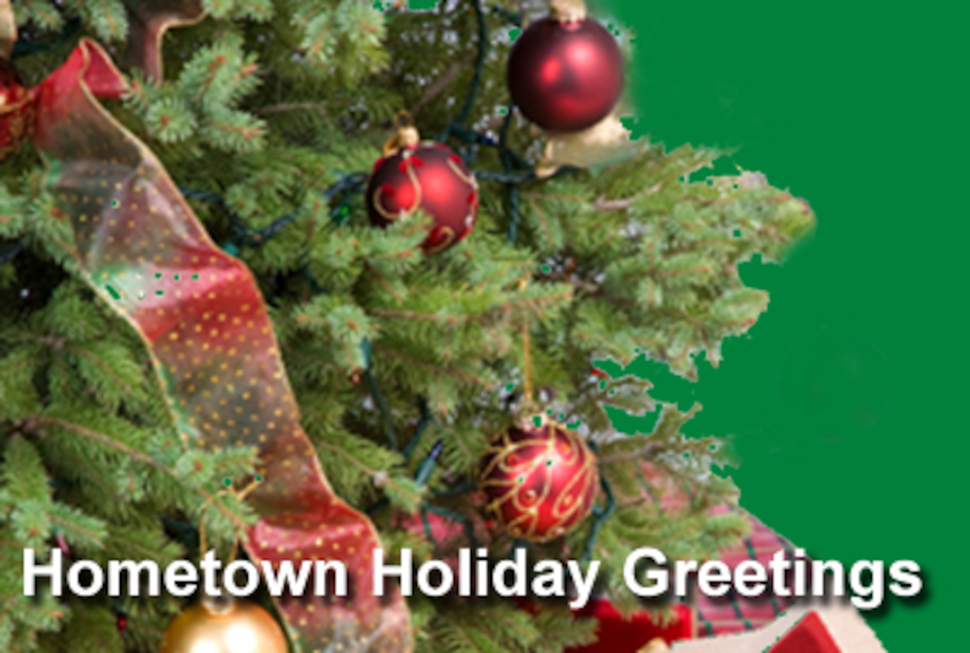 Members of the Joint Hometown News Service in San Antonio have posted more than 8,000 holiday greetings from servicemembers and their families stationed overseas onto their Web site. (U.S. Air Force graphic)