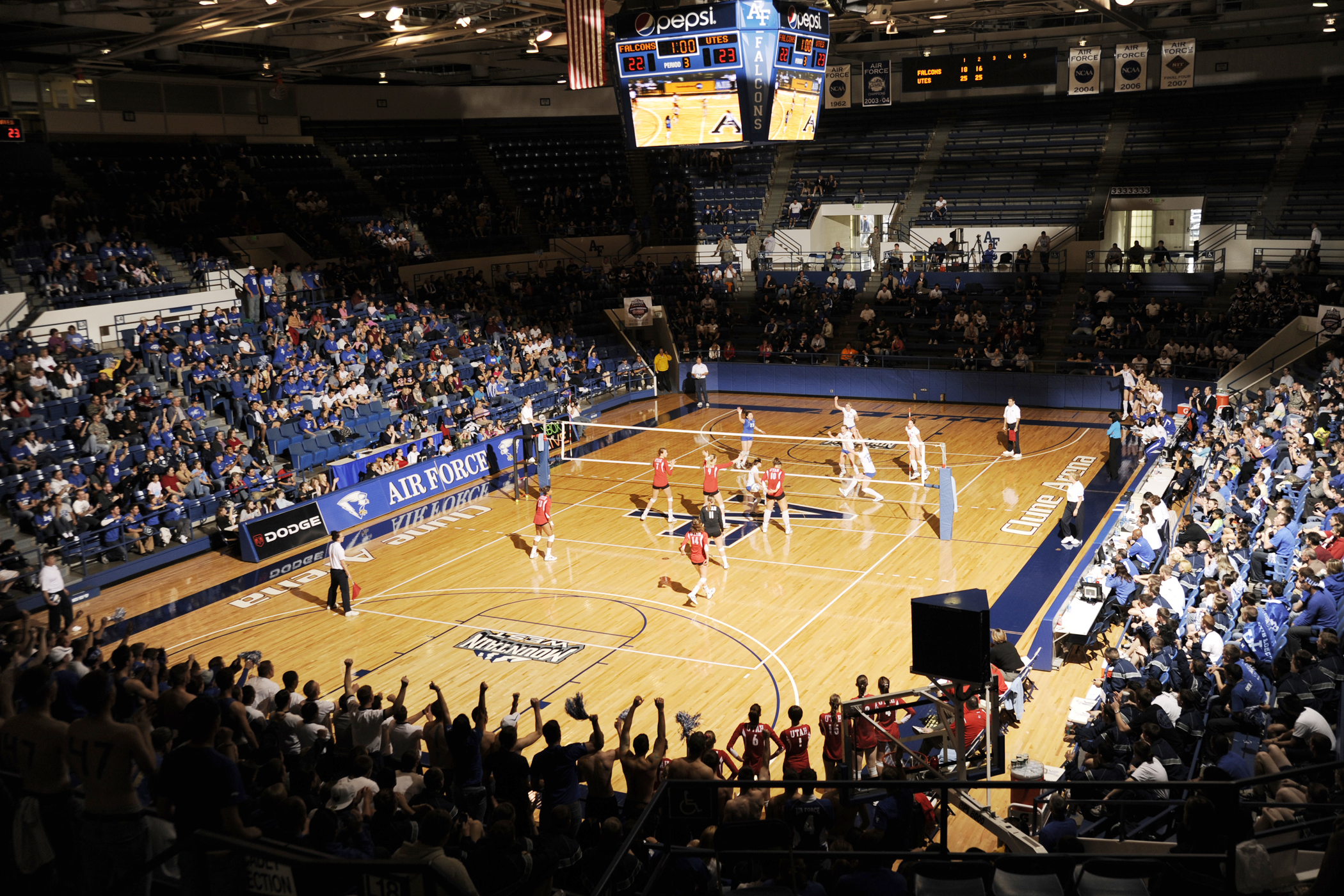 Academy Women S Volleyball Team Ends Season