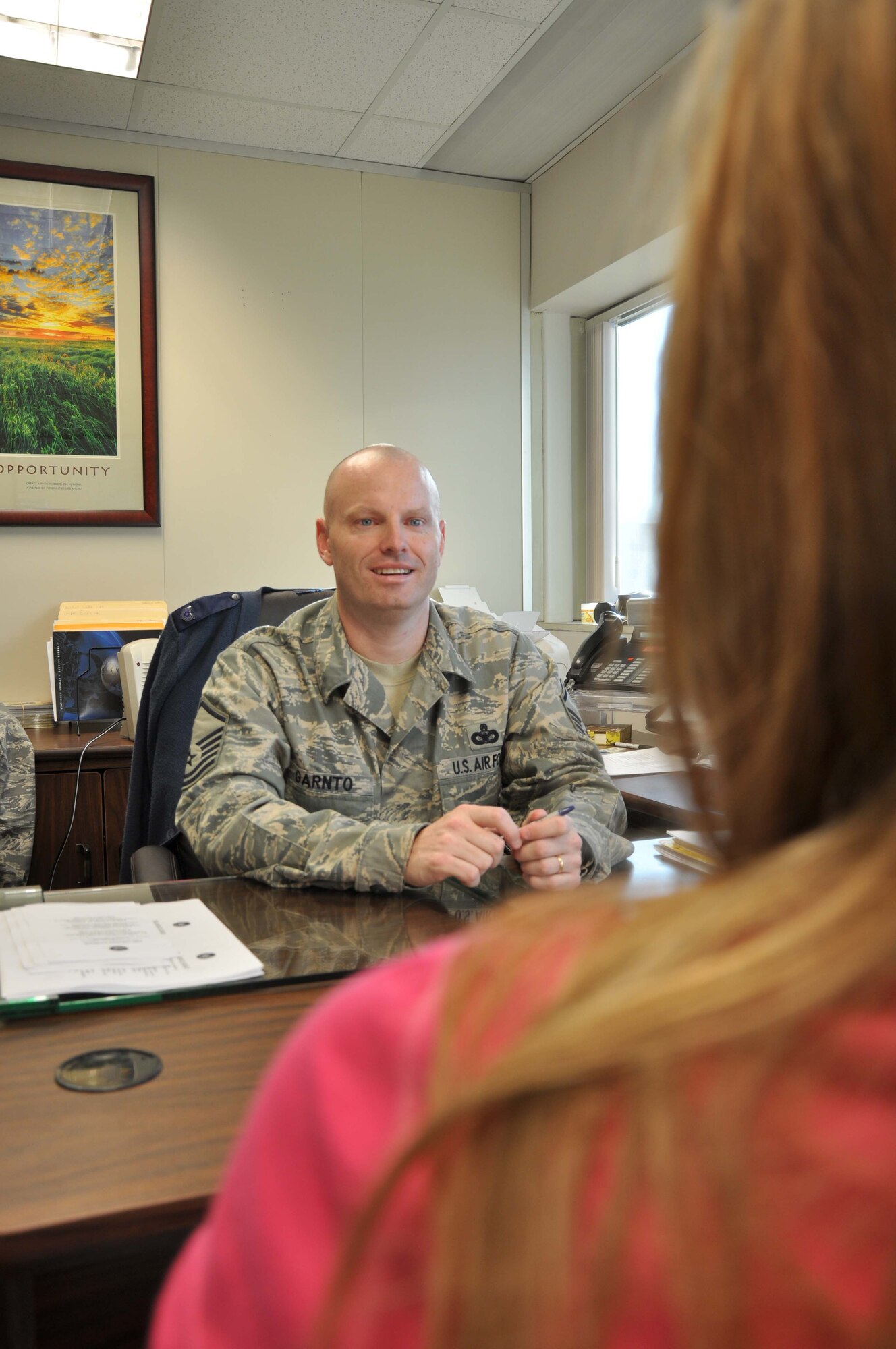 Master Sgt. Gary Garnto (Air Force Photo/Tech. Sgt. Bob Sommer)
