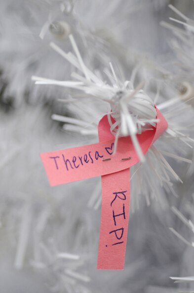 The 86th Medical Group, Ramstein Air Base, Germany, is hosting several events to support breast cancer awareness month.  Breast cancer is the second most common cancer in women, after skin cancer.  More than 250,000 women in the U.S. will develop breast cancer this year, and about 41,000 will die from it.  Although the disease is most common in women 40 and over, it can occur in younger women.  That's why it's important to perform regular self exams and that all breast lumps be checked by a doctor. (U.S. Air force photo by: Tech. Sgt. Sean Mateo White)