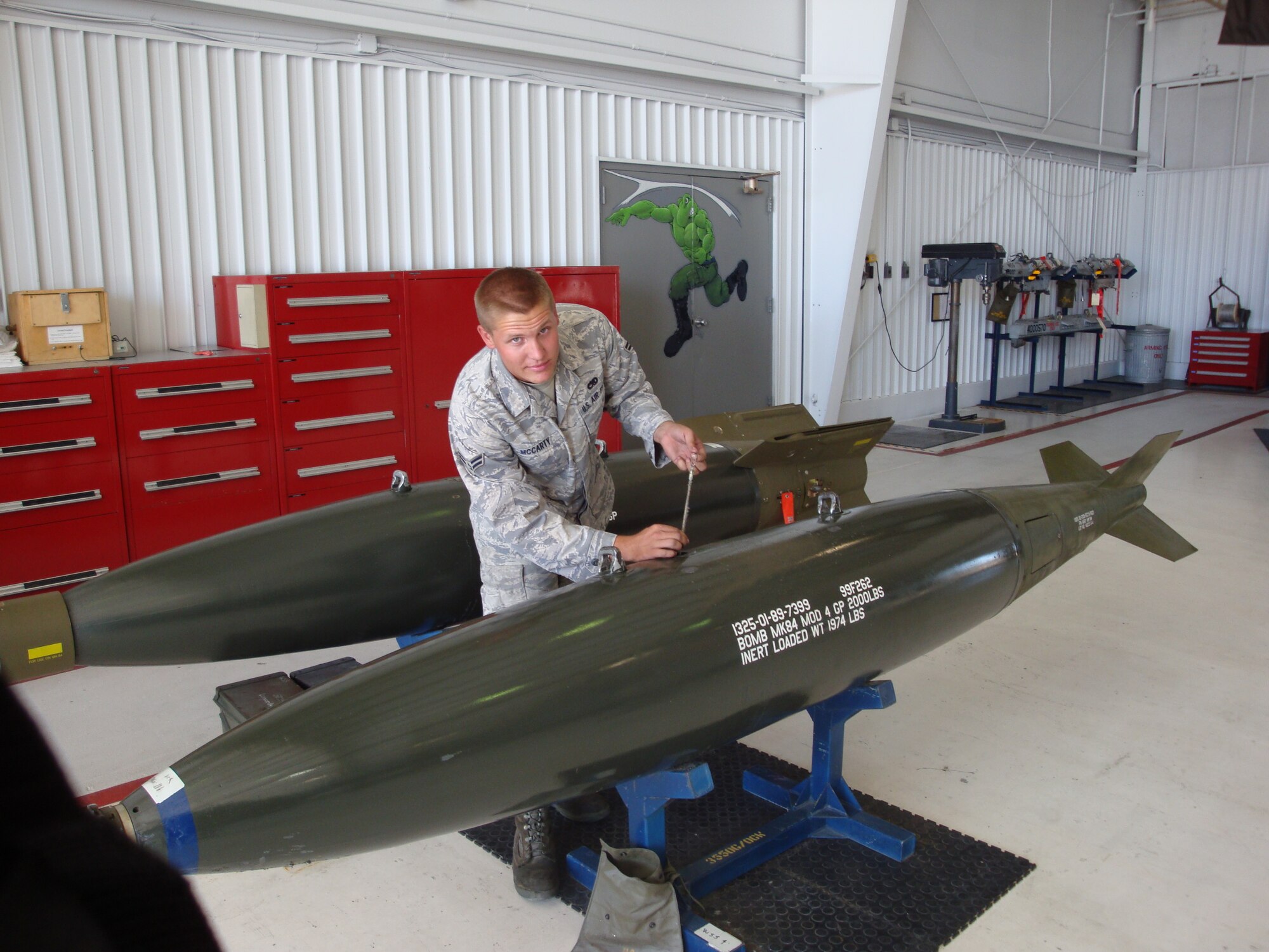 Desert Lightning Team’s Weekly Warrior: Airman 1st Class Stephen McCarty.