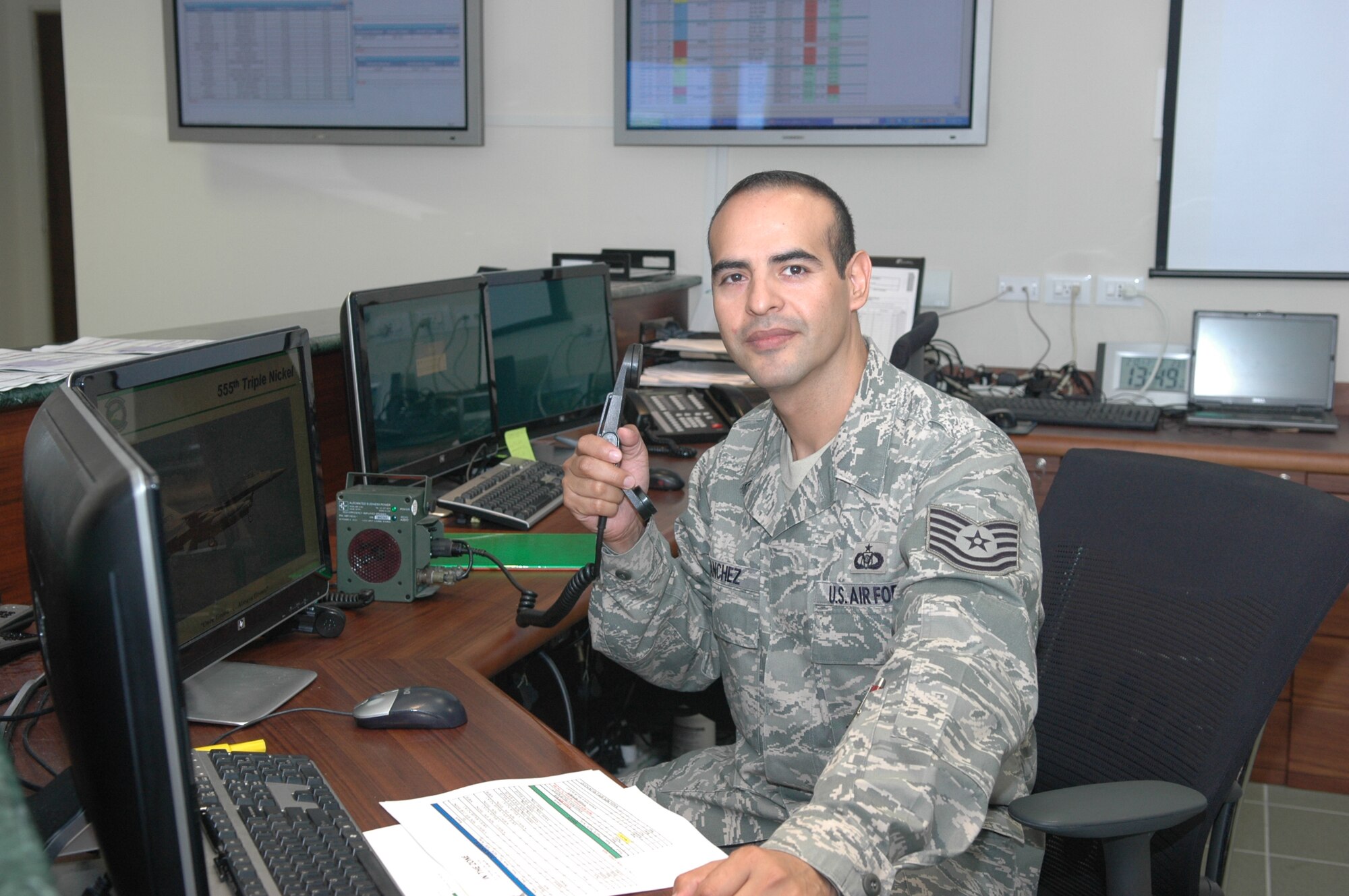 Tech. Sgt. Sergio Sanchez, 555th Fighter Squadron (U.S. Air Force photo/Staff Sgt. Mercedes Crossland)