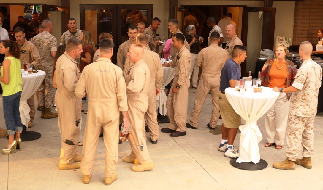 Hundreds of patrons flocked to Marine Corps Community Services’ grand opening of Pub 1795 in the San Luis Rey Housing Area, Camp Pendleton, Oct. 2.
