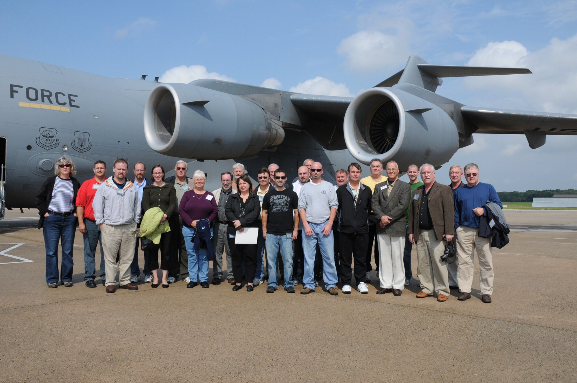 Nearly 25 employers of 512th Airlift Wing reservists attended Employer Appreciation Day, Oct. 3, here. (U.S. Air Force photo/Staff Sgt. Steve Lewis) 