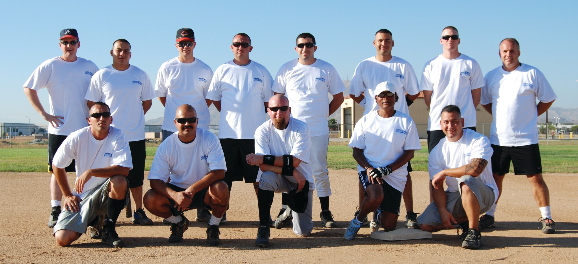 West Team

Kyle Platt 
Salvador Nunez 
Tim Holiday 
Johnny Alaniz 
Mark Blenn 
Steven Proctor 
Thomas Stottman 
Larry Patton 
Mike Arriaga 
Ed Mogul 
Art Mistrutta 
Chris Jugas 
Maro Mercado 
Michell Rochester 
Jason Blank
(U.S. Air Force photo)