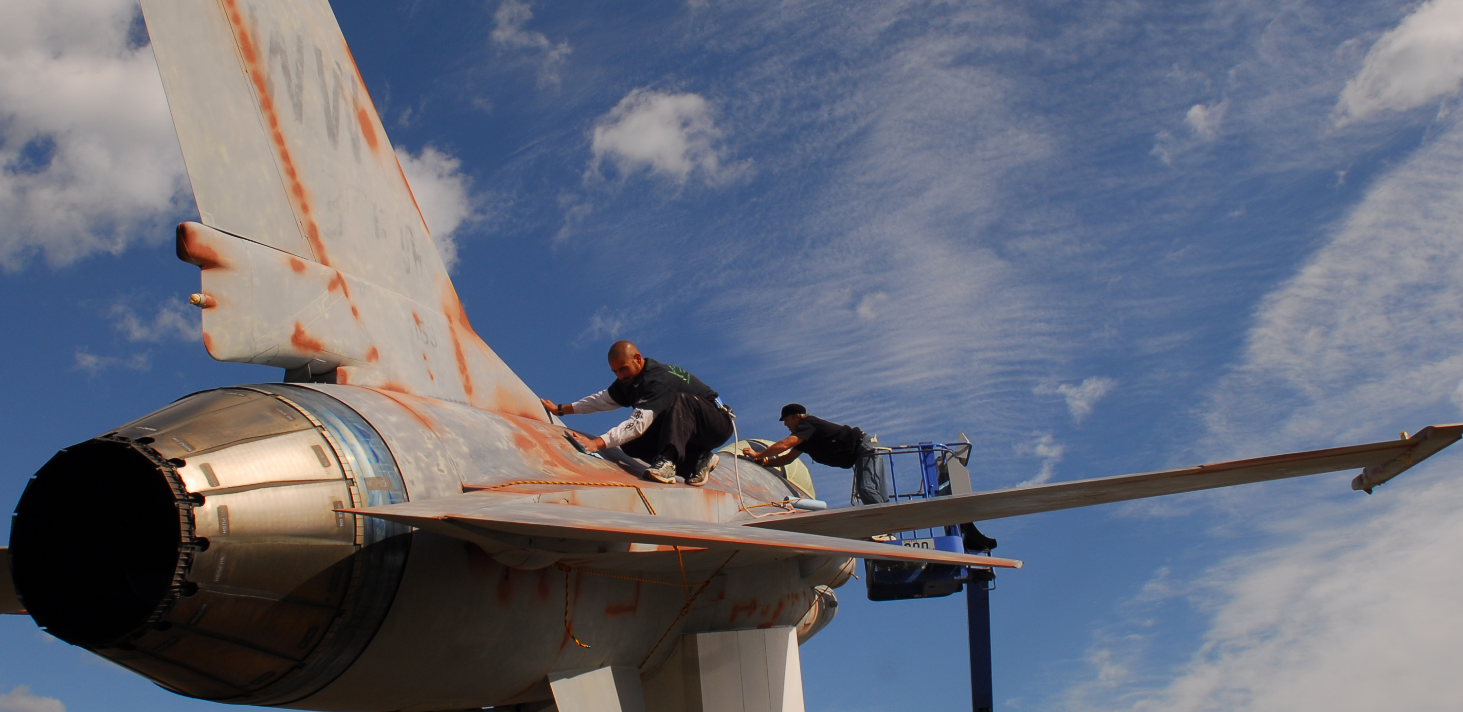 Restoring Static Beauty Misawa Air Base Article Display