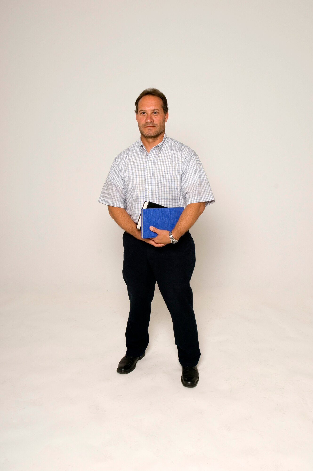 Vincent Duny, Air Force Flight Test Center Ground Safety chief, transitioned to civilian life, armed with his Air Force military experience and education. Mr. Duny received his Community College of the Air Force degrees in aircraft systems maintenance technology  and safety. (U.S. Air Force photo Edward Cannon)