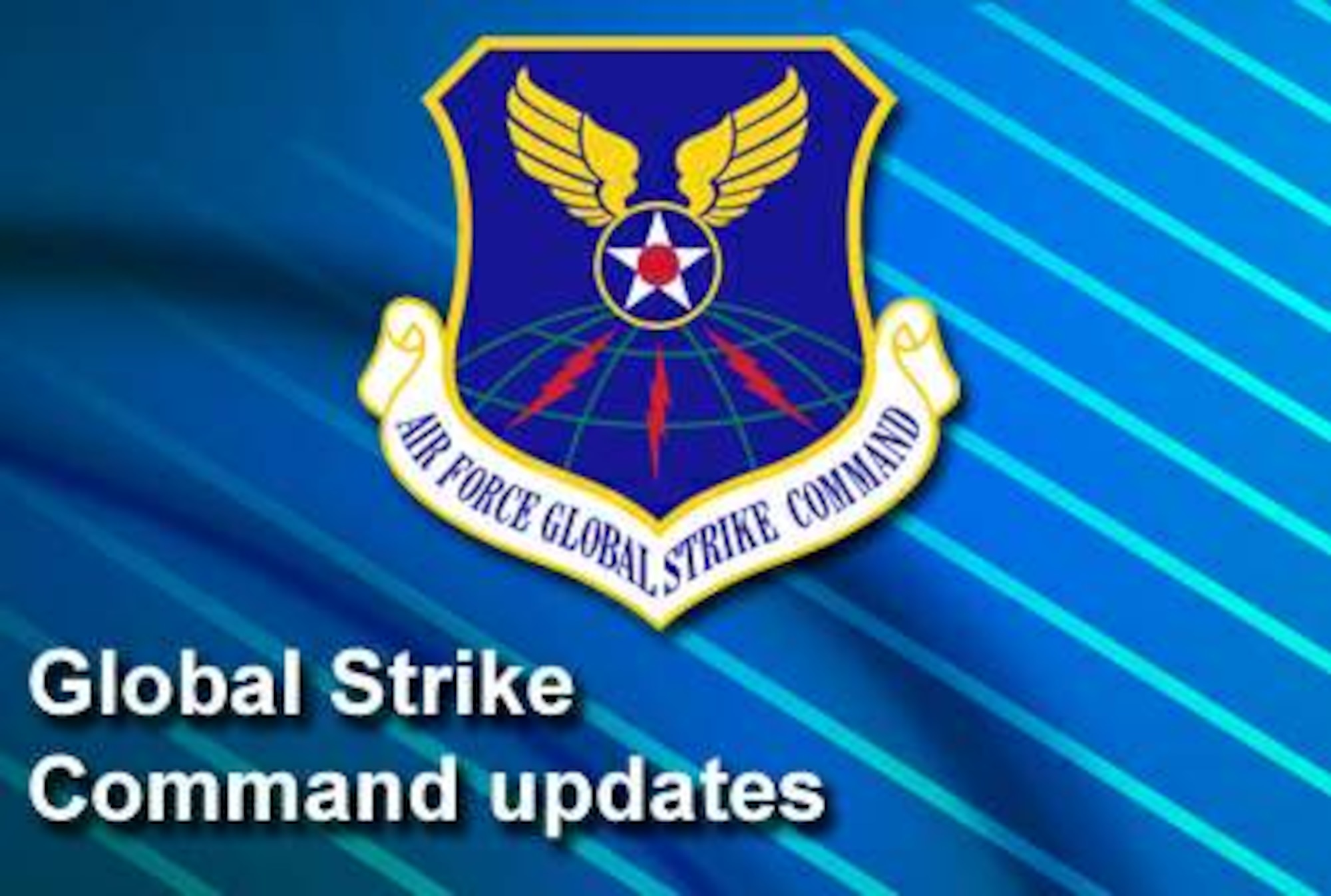Air Force Global Strike Command's top officer provided an update on the command's progress toward full operational capability during a speech at the Capitol Hill Club Oct. 2, 2009, in Washington, D.C. (U.S. Air Force graphic) 