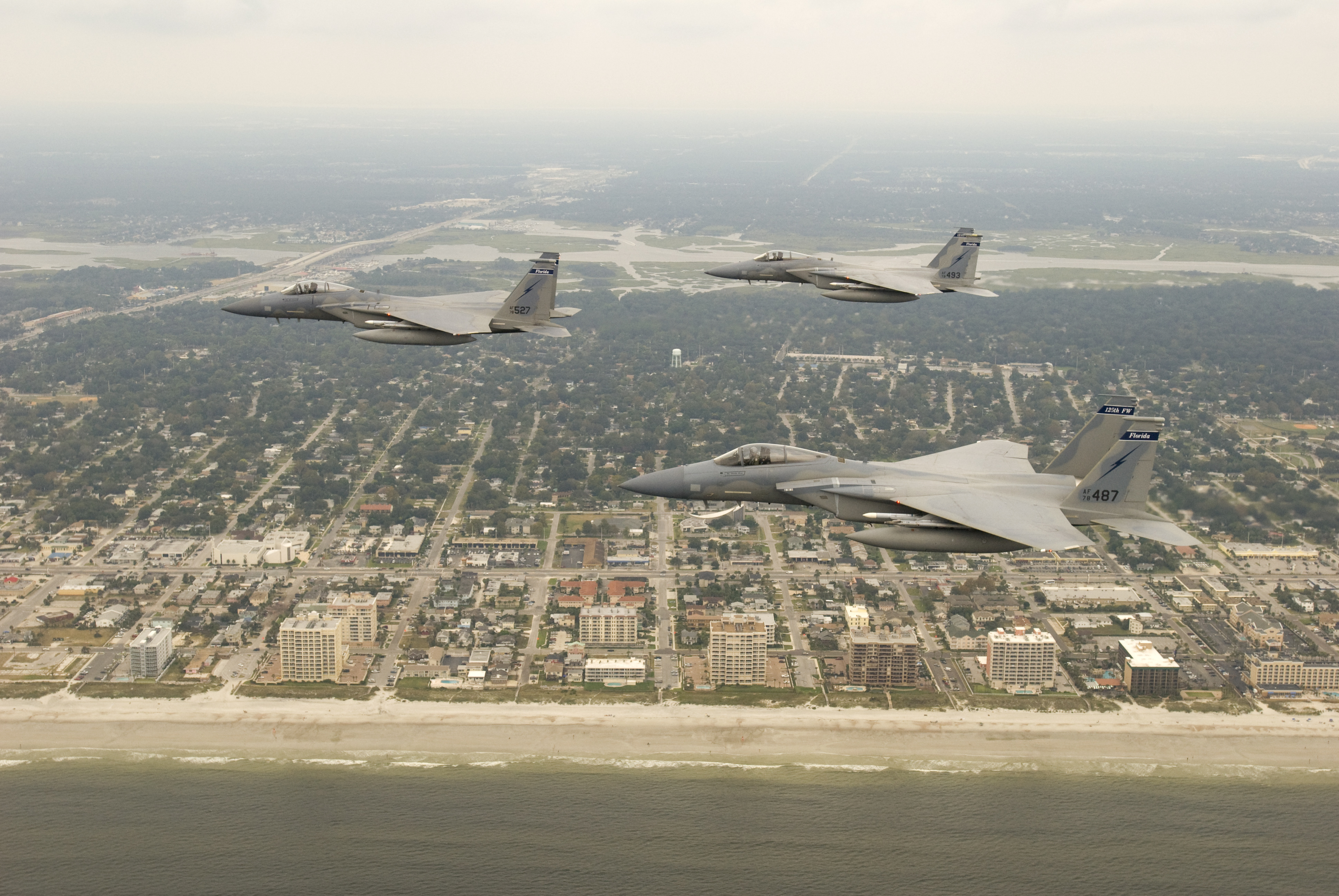 F15 Eagles from the 125th Fighter Wing