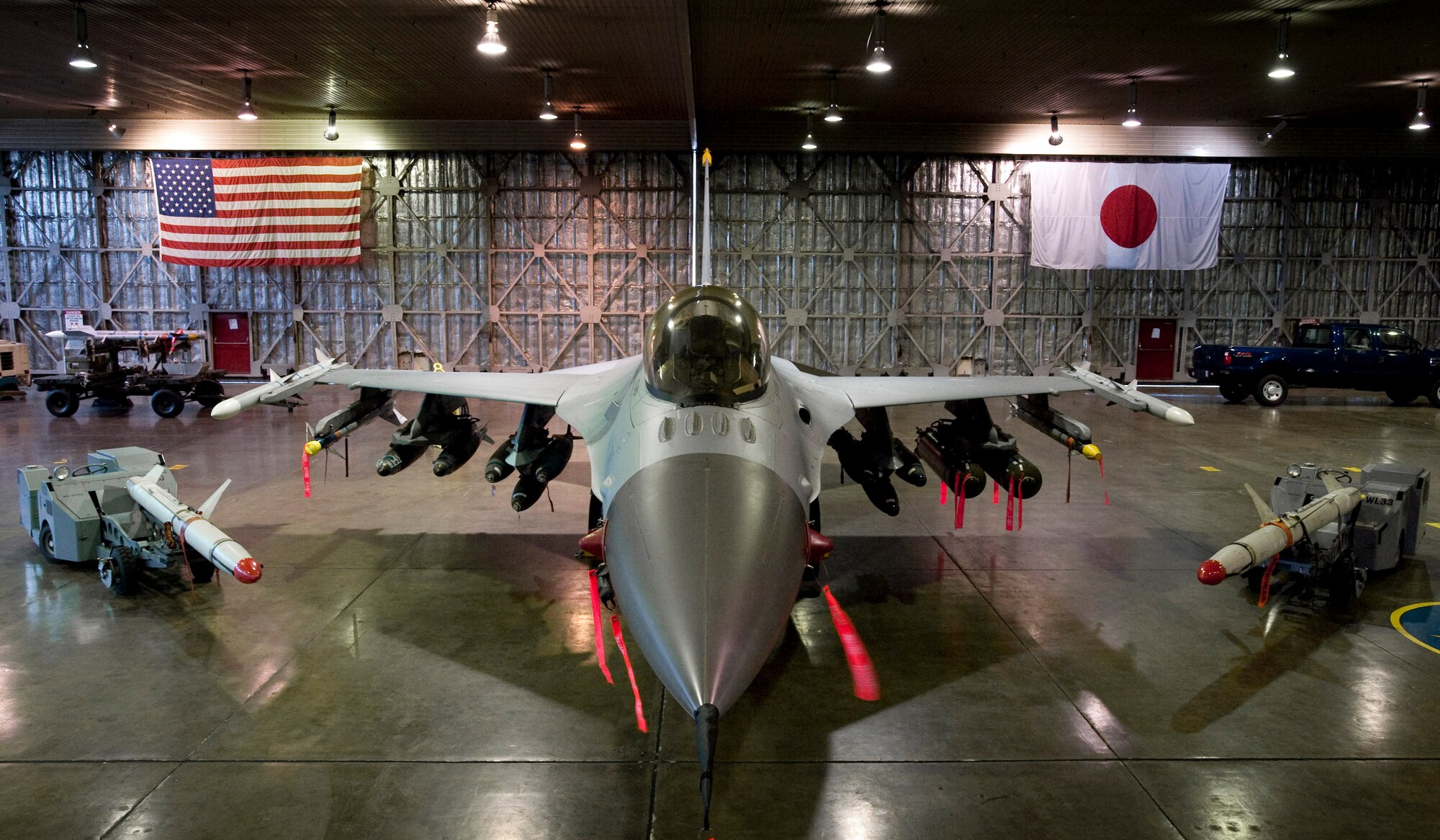 MISAWA AIR BASE, Japan— The 14th Aircraft Maintenance Unit maintains Block 50, F-16 Fighting Falcons, ensuring aircraft are war ready at a moment’s notice. (U.S. Air Force Photo by Staff Sgt. Samuel Morse)