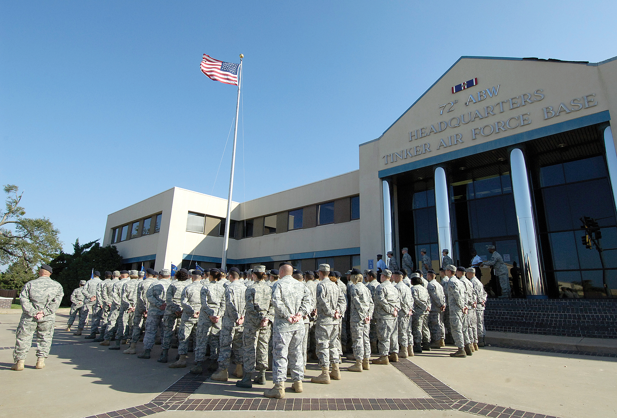 While Times Change For Reveille And Retreat Paying Proper Respect Stays The Same Tinker Air Force Base Article Display