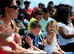 ANDERSEN AIR FORECE BASE, Guam - Laelyn McConkay, daughter of Senior Airman Andrew McConkay from the  554th REDHORSE, enjoys her funnel cake before  Team Andersens Air Show '09 