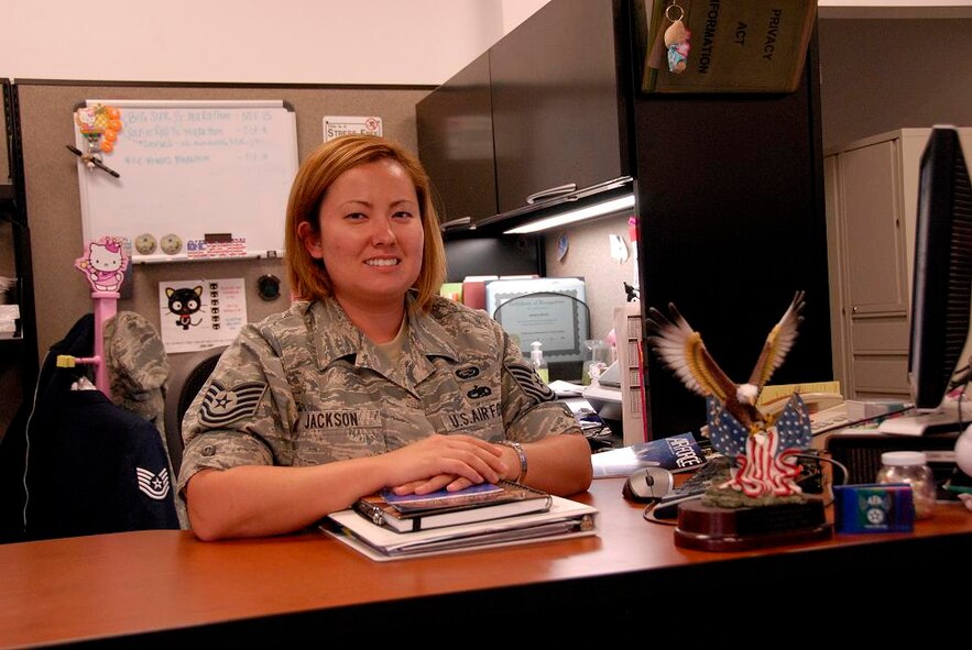 Tech. Sgt. Jessica Jackson, the maintenance group education and training manager for the 129th Maintenance Operations Flight, was selected to serve as a council member for the Air Force Association’s Air National Guard Council.