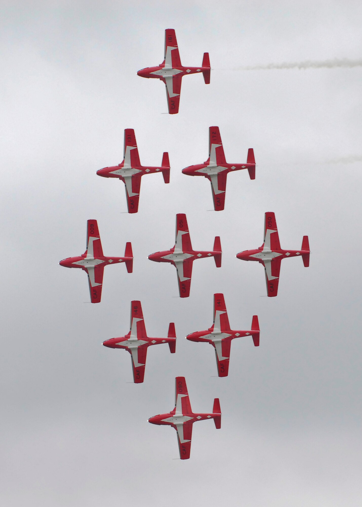 The Snowbirds perform at the 2009 Sheppard Open House and Air Show Oct. 10.
This year's air show Oct. 10-11 brought in about 16,000 visitors Saturday
and 7,000 visitors Sunday to Sheppard this weekend. 

