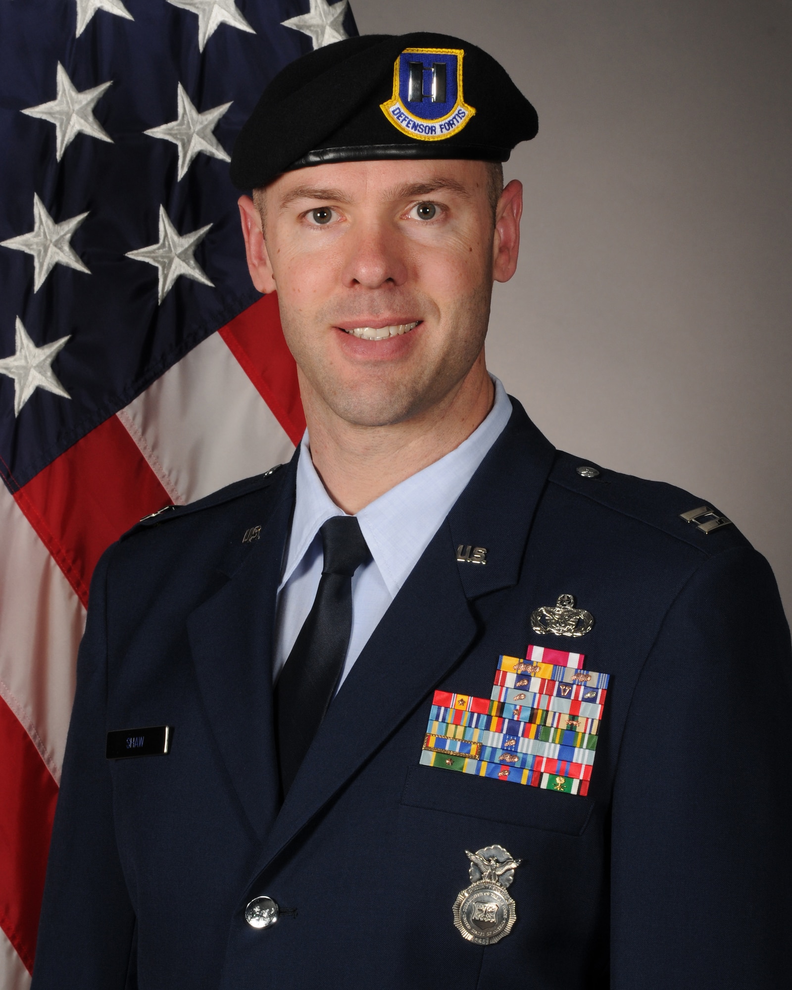 Capt. Robert Shaw, 19th Security Forces Squadron