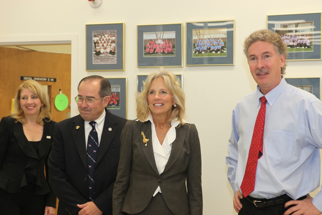 Dr. Jill Biden, the wife of Vice President Joe Biden, recently came to visit Coastal Carolina Community College in relations to her new role in promoting the Nation’s community colleges. Dr. Biden has been an educator for the past 28 years was appointed by President Obama to help highlight the importance of America’s community colleges. Dr. Biden frequently visits community colleges and speaks with students, parents and teachers around the country as part of this outreach.