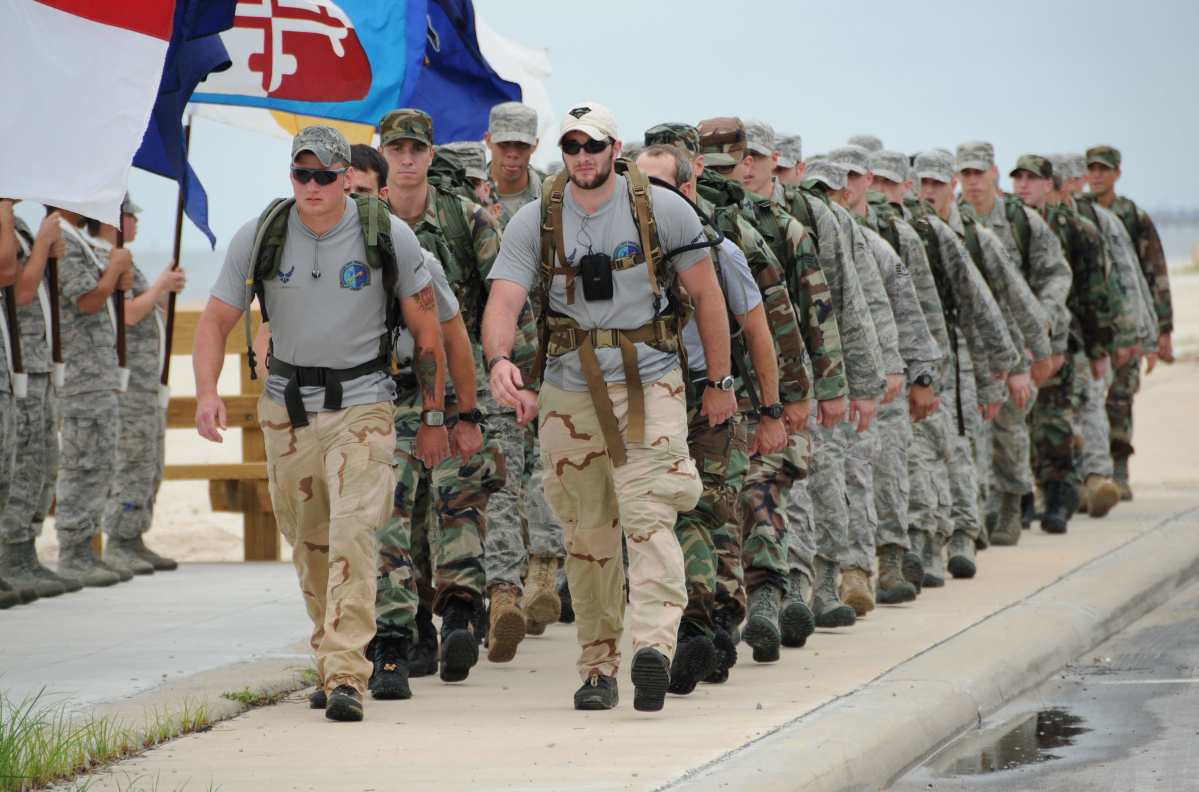 Memorial ruck march > Air Education and Training Command > Article Display